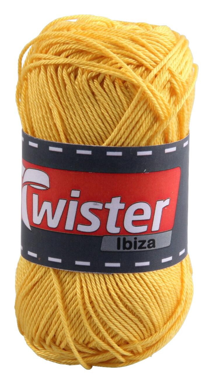 Twister Handstrickgarn Ibiza gelb L: ca. 12500 cm