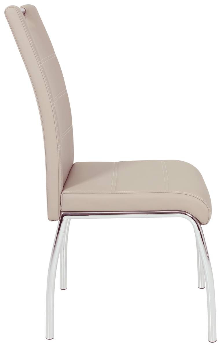 Stuhl Susi 2er Set Cappuccino Kunstleder B/H/T: ca. 44x98x61 cm