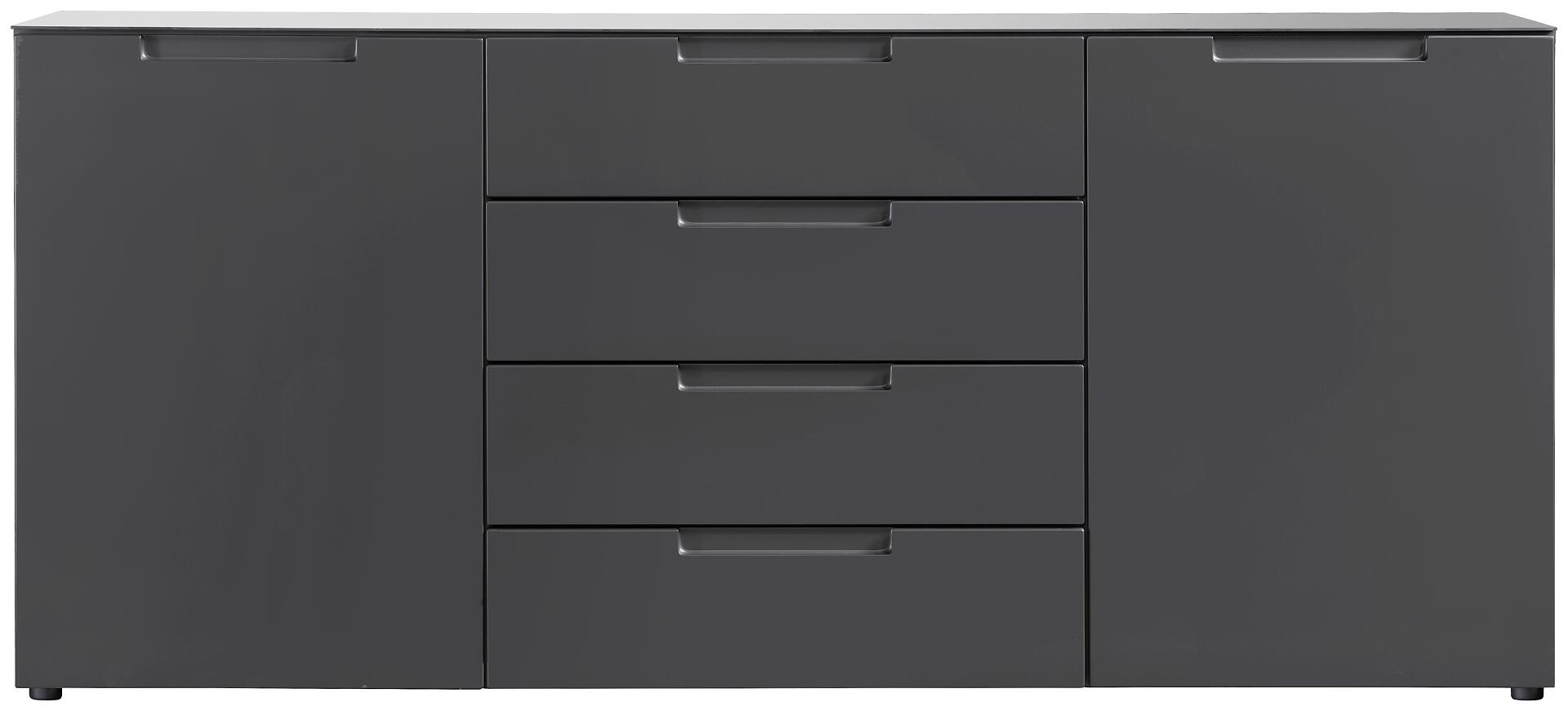 Kommode Mailand anthrazit B/H/T: ca. 180x79x40 cm