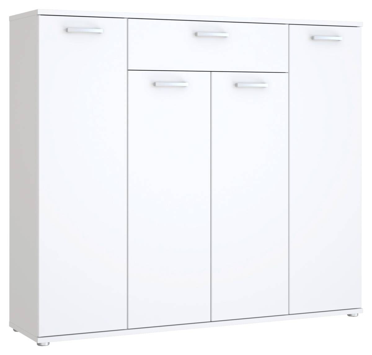 Kommode weiß B/H/T: ca. 139x121x35 cm