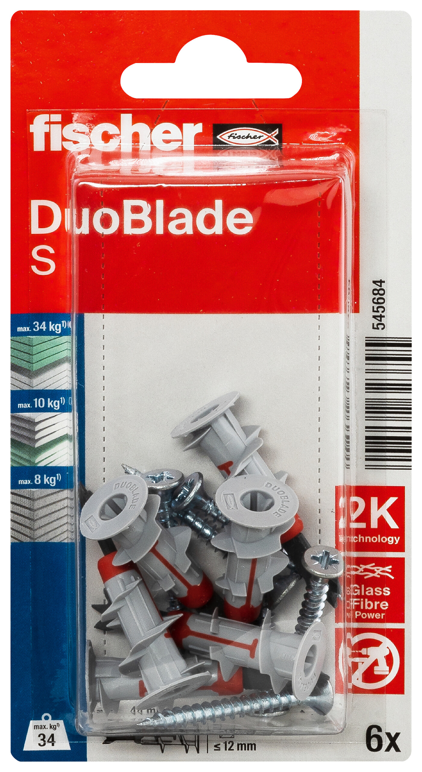 fischer Dübel- und Schraubenset