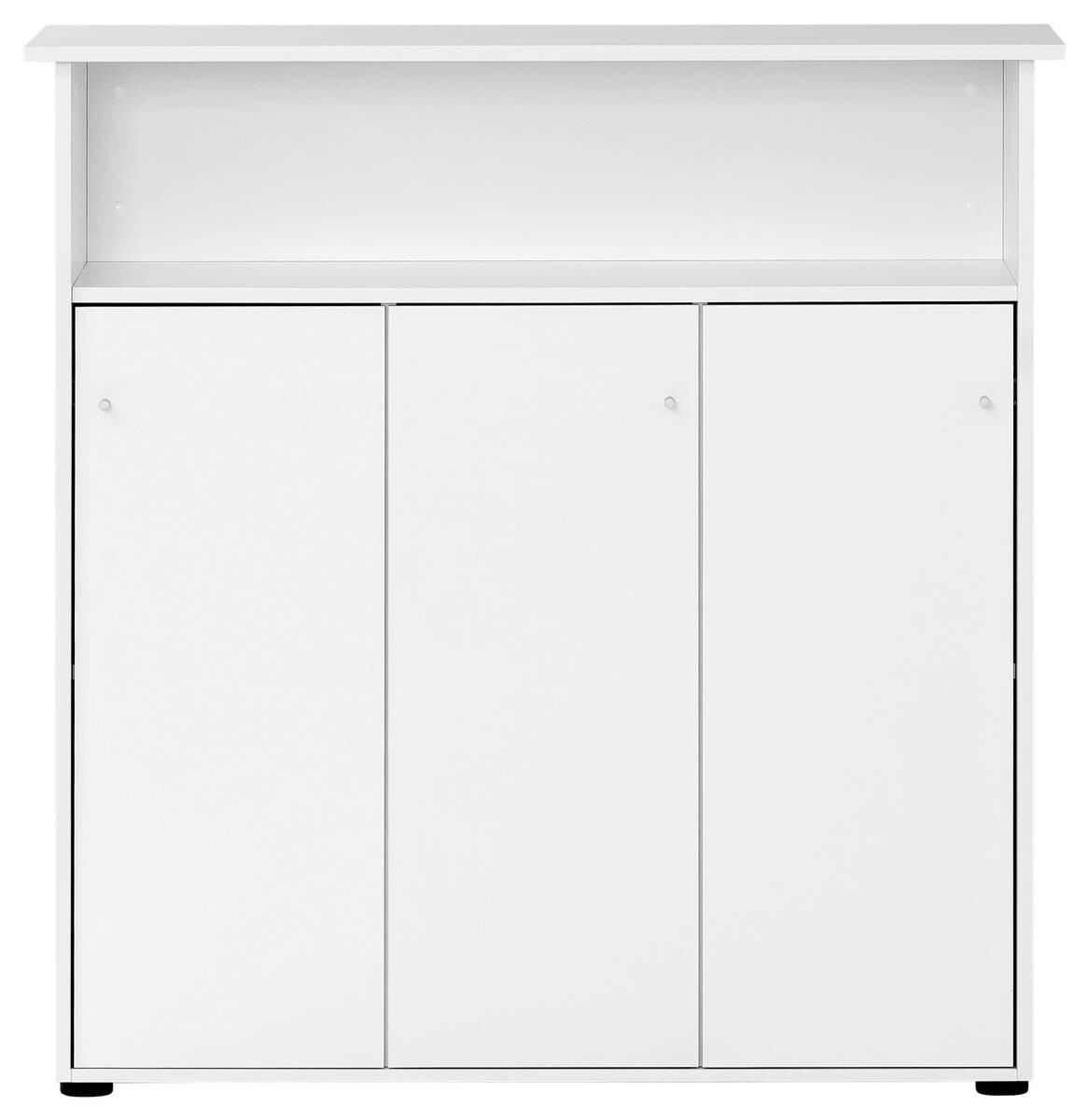 Konsolentisch Serie 400 weiß matt B/H/T: ca. 107x111x44 cm