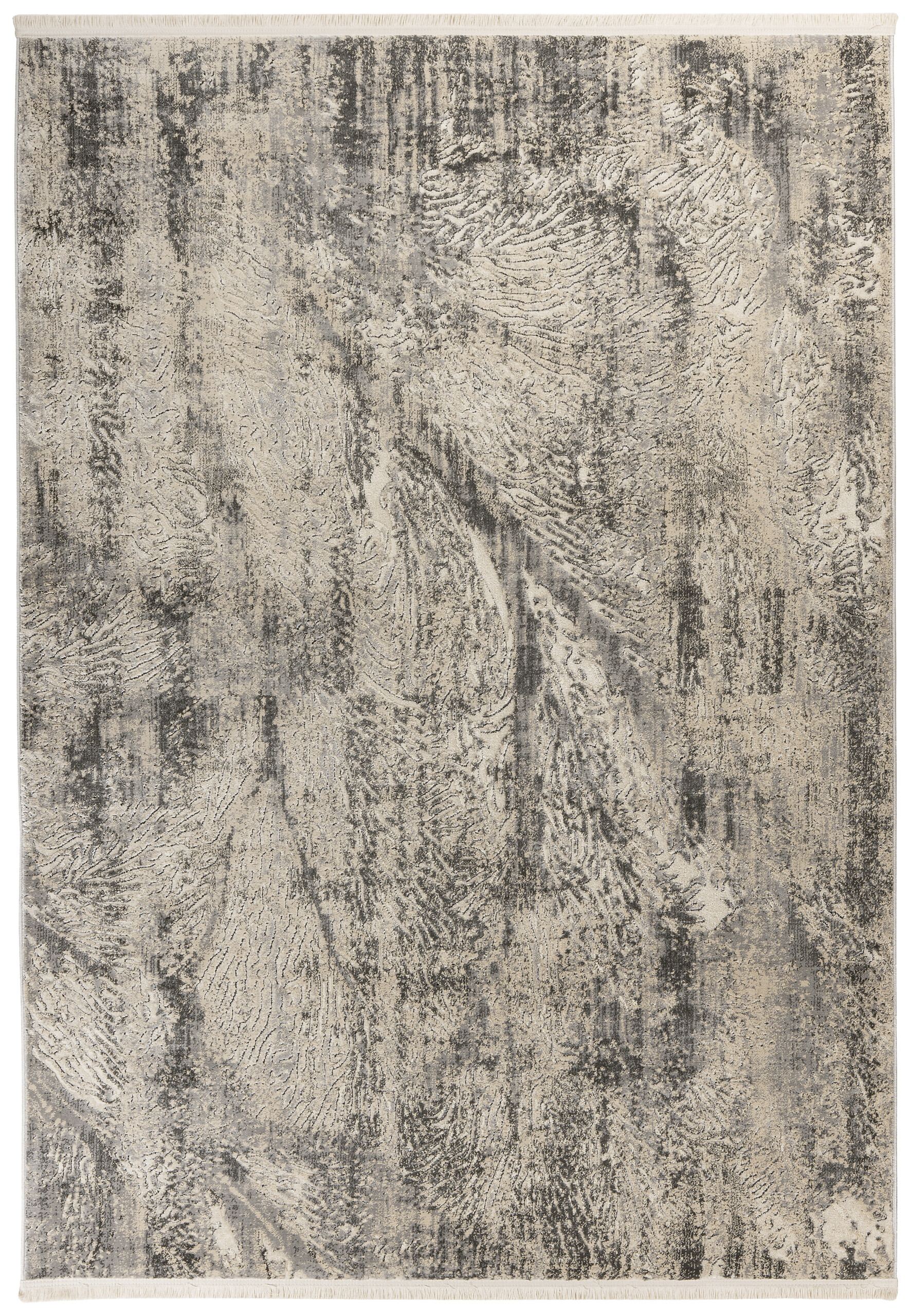 Kayoom Kurzflorteppich Adela 525 grau B/H/L: ca. 80x1,3x150 cm