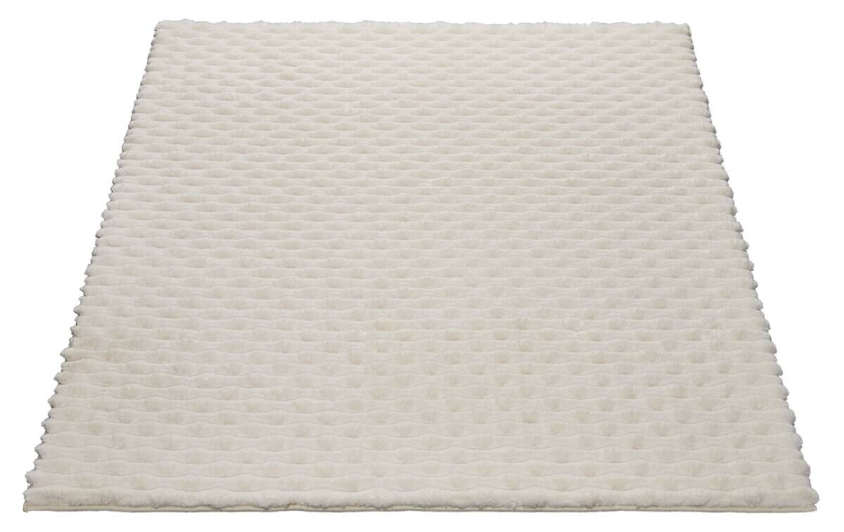 Fellimitat Flush ivory B/L: ca. 80x150 cm
