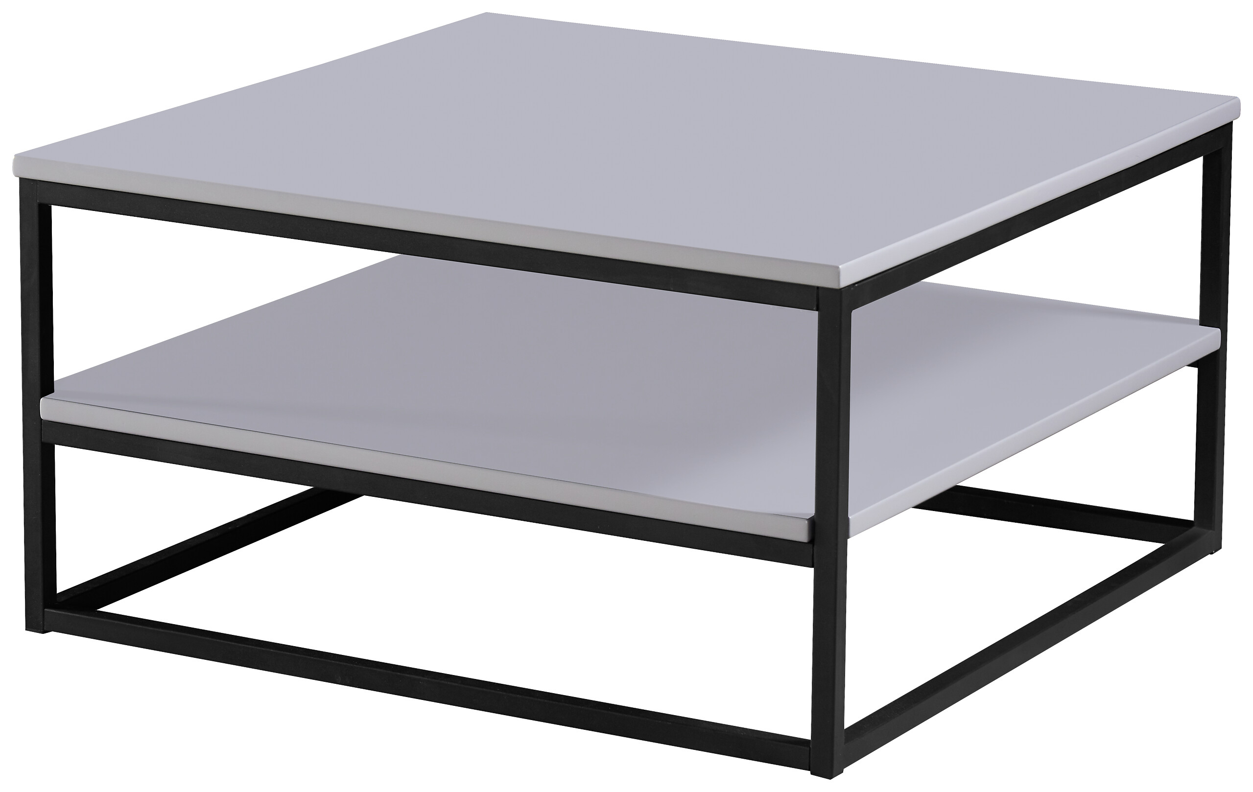 Couchtisch Tilda 2 grau MDF B/H/T: ca. 75x40x75 cm