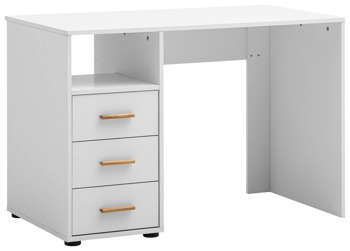 Schreibtisch Torge weiß matt B/H/T: ca. 109x74x58 cm