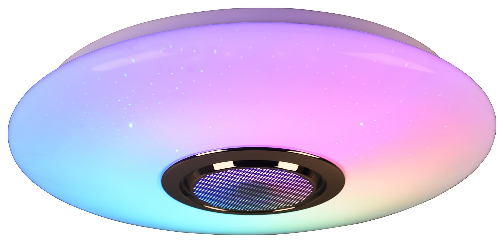 Reality Deckenleuchte Musica weiß Kunststoff H/D: ca. 8x41 cm