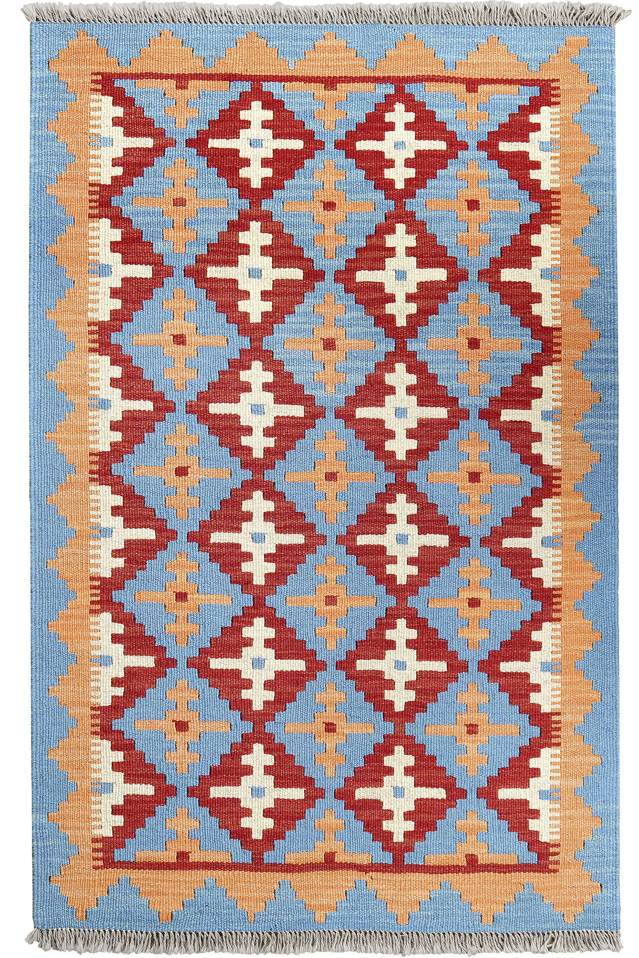 PersaTepp Teppich Kelim Gashgai rot B/H/L: ca. 82x1x129 cm