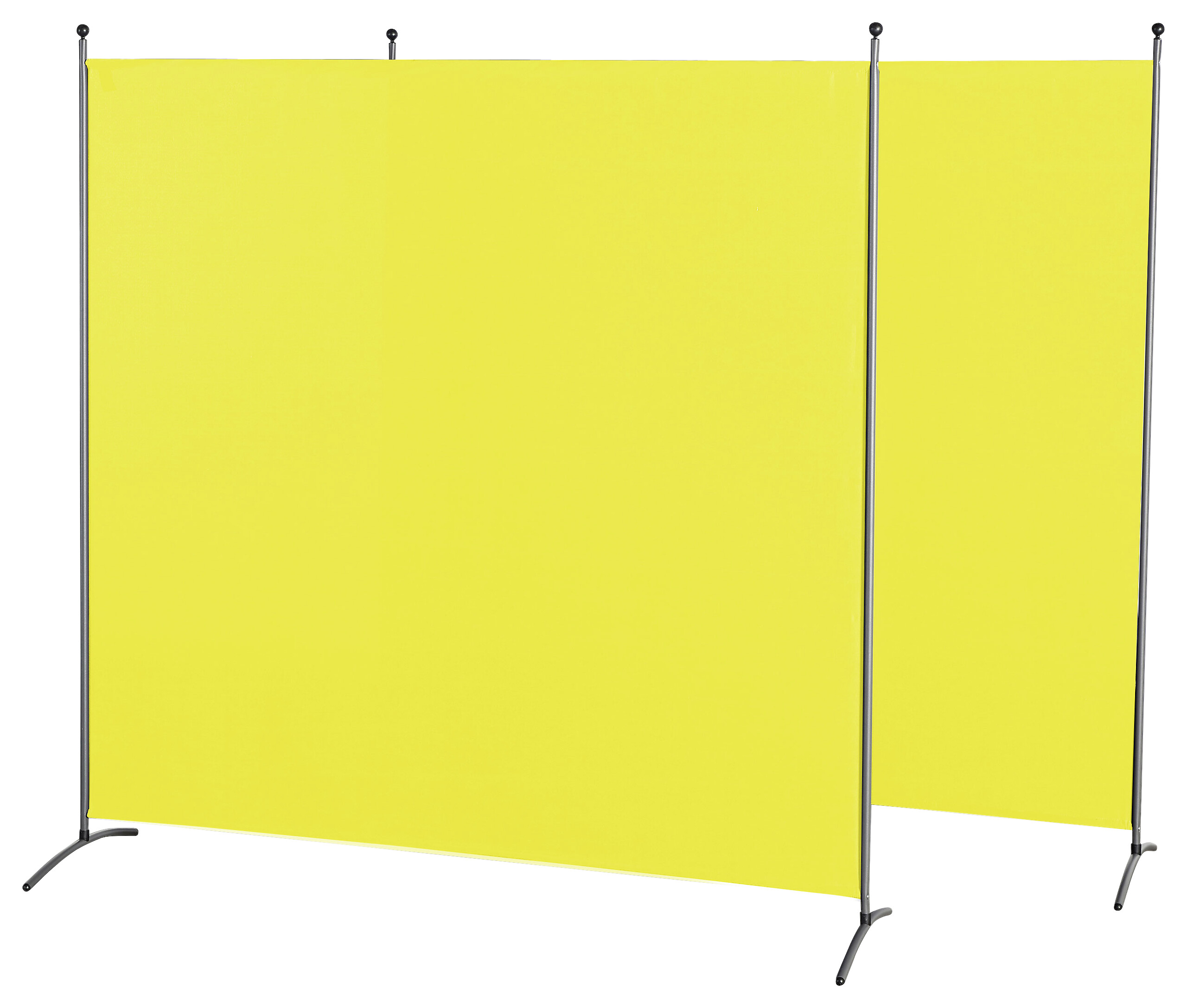 Grasekamp Doppelpack Stellwand gelb Polyester-Mischgewebe B/H: ca. 180x180 cm