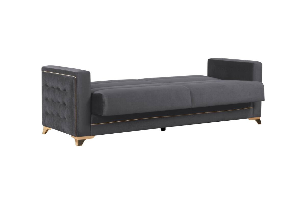 Sofa 3-2-1 Cavana grau Microfaser