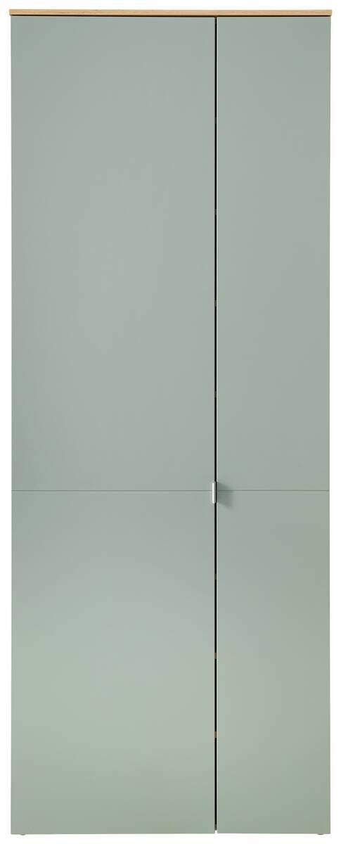 Garderobenschrank Bari salbei Eiche Artisan Nachbildung B/H/T: ca. 78x202x38 cm Garderobenschrank Bari salbei Eiche Artisan Nachbildung B/H/T: ca. 78x202x38 cm