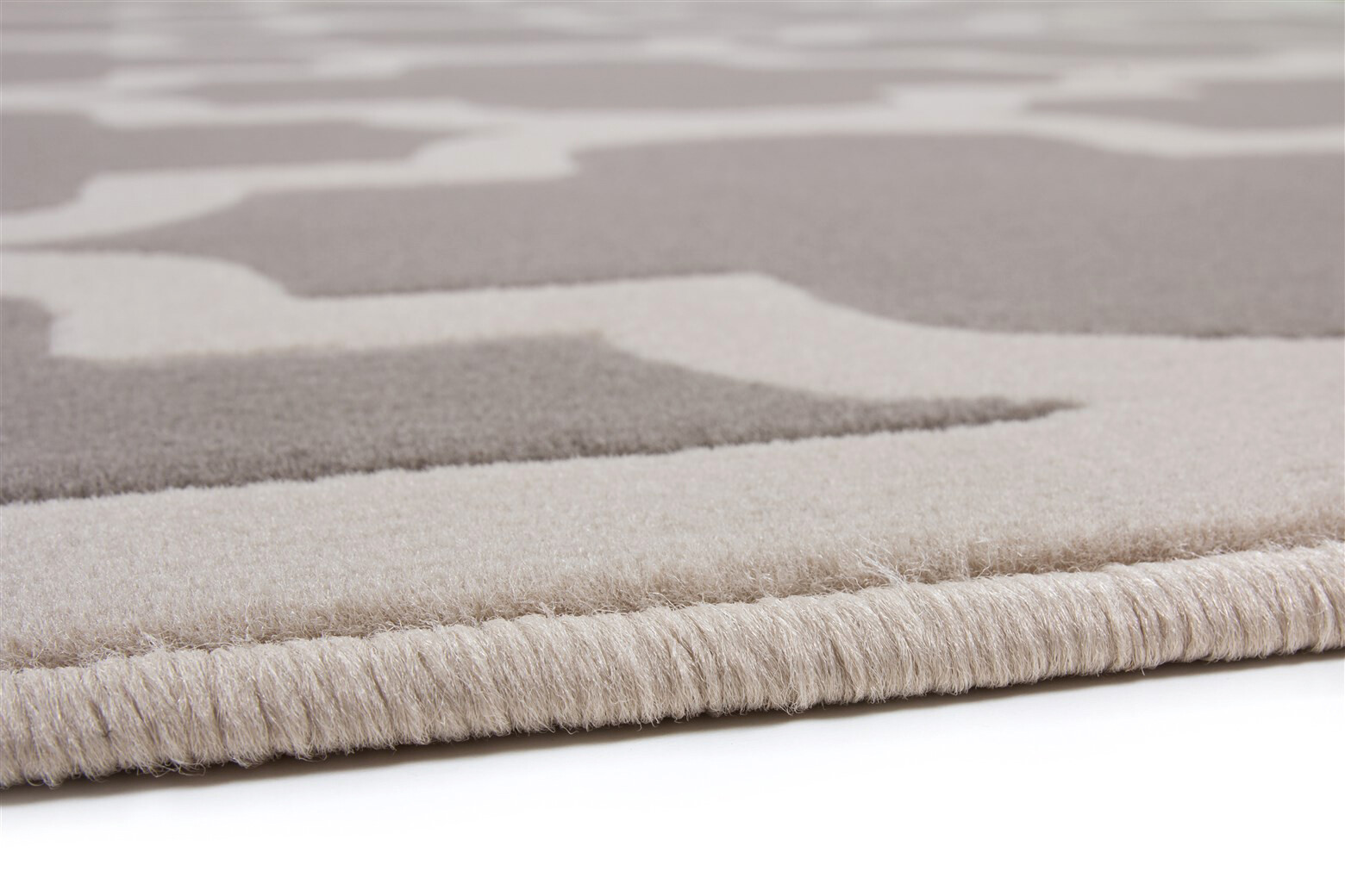 Kayoom Kurzflorteppich Manolya 2097 taupe B/L: ca. 80x150 cm