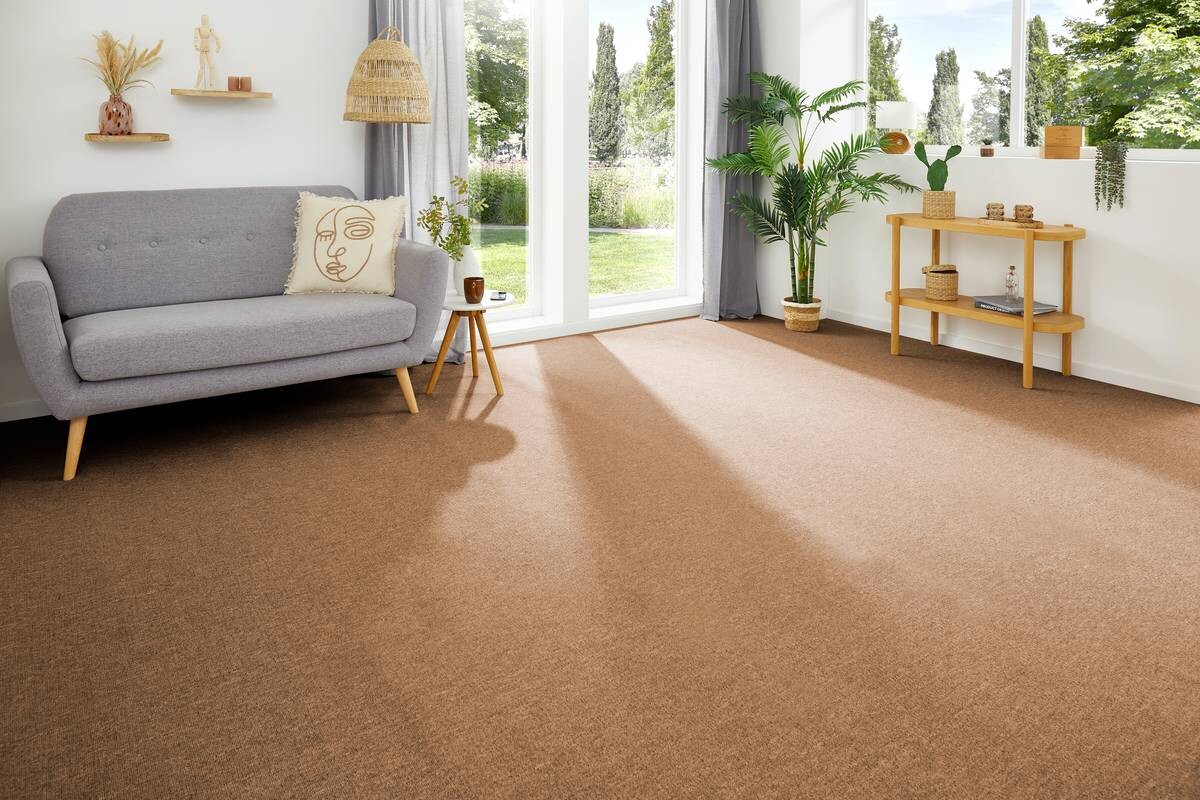 Teppichboden Mirabell Cognac B/L: ca. 200x300 cm pro Stück