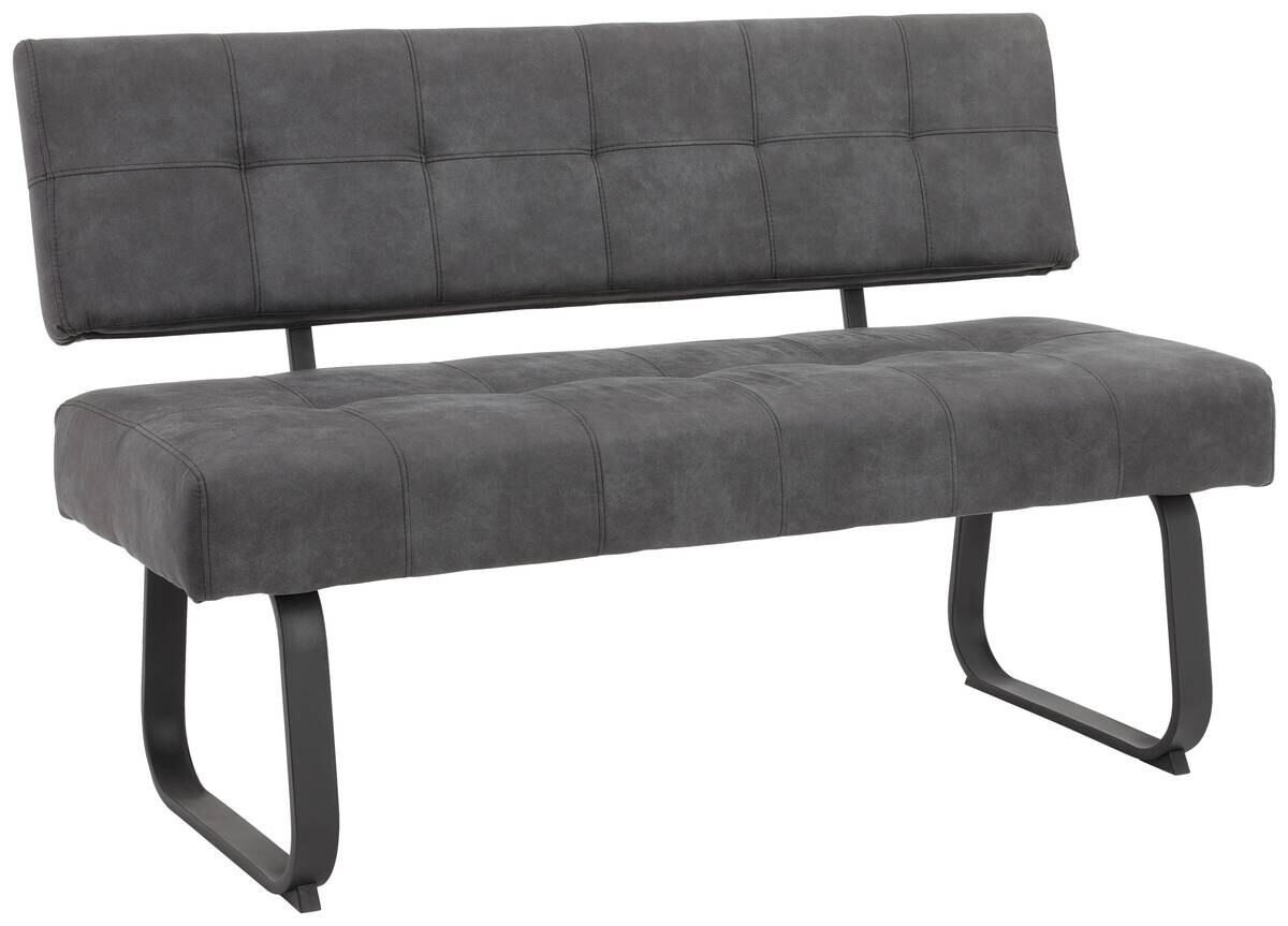 Essgruppe Luise Eiche anthrazit Holzwerkstoff B/H/T: ca. 180x76x90 cm