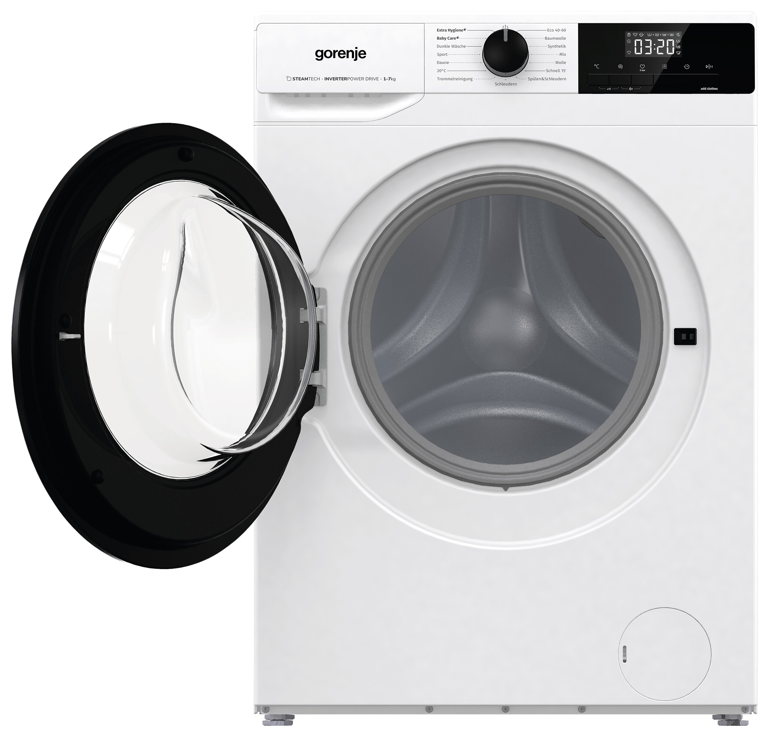 Gorenje Waschmaschine WNHEI74SAPS/DE weiß B/H/T: ca. 60x85x47 cm ca. 7 kg