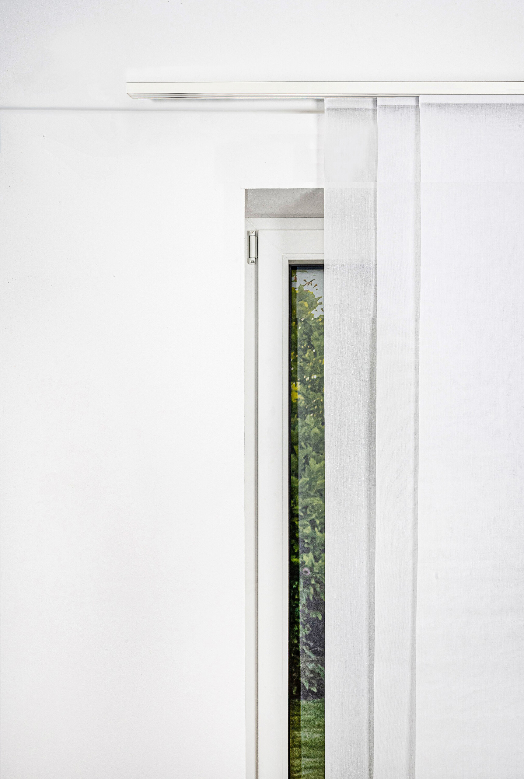 ondeco Gardinenschiene smart weiß Metall L: ca. 210 cm 3.0 Läufe