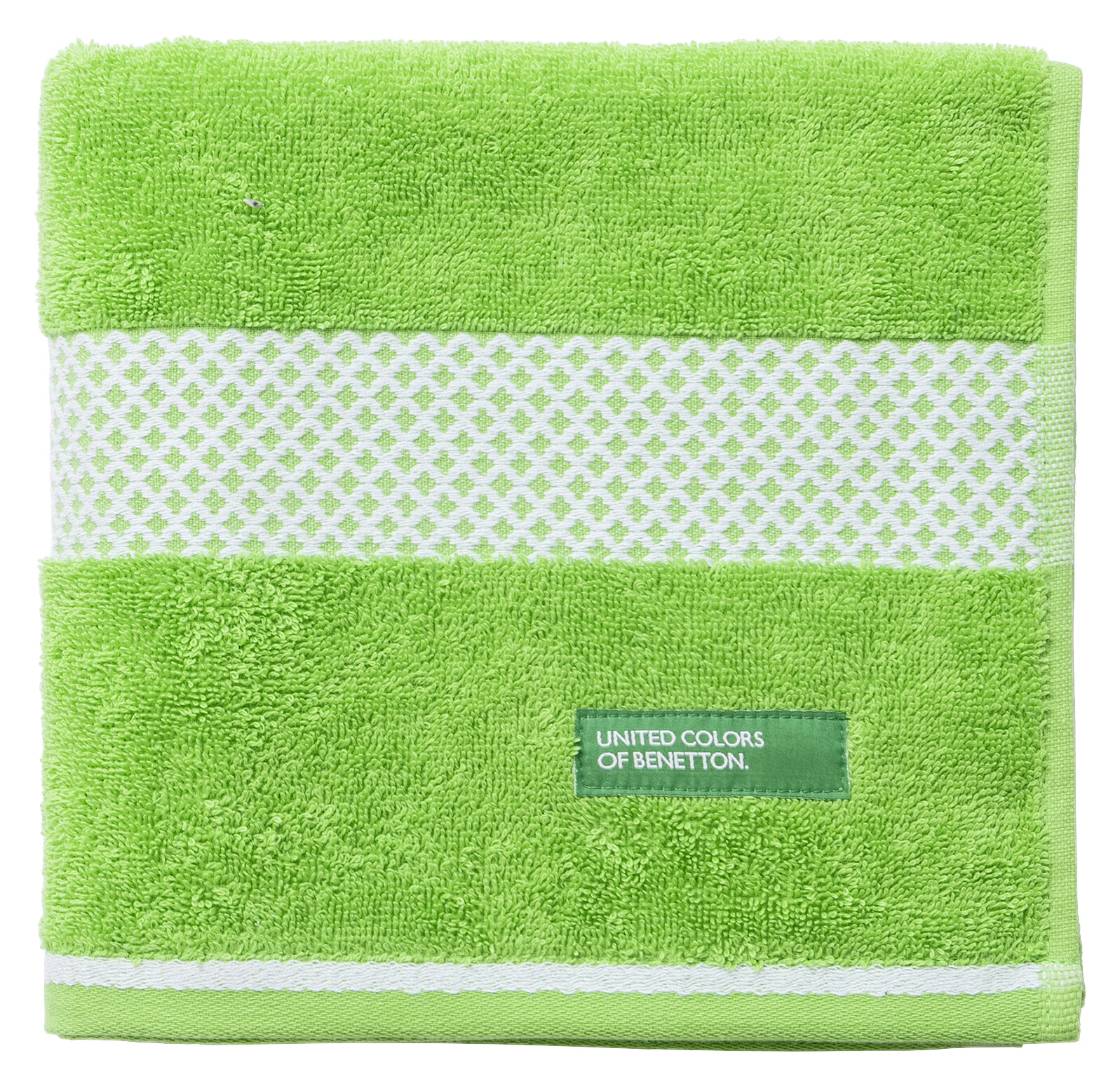 BENETTON Handtuch SUMMER grün Baumwolle B/L: ca. 50x90 cm