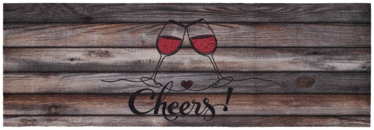 Küchenläufer Cook&Wash, cheers wood bunt B/L: ca. 50x150 cm