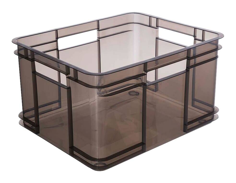 keeeper Aufbewahrungsbox Bruno XL grau B/H/L: ca. 35x24x43 cm