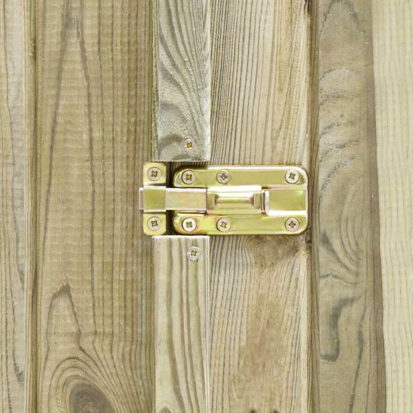 vidaXL Geräteschuppen braun B/H/T: ca. 123x171x50 cm