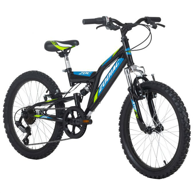 KS-Cycling Kinderfahrrad Zodiac Zodiac 20 Zoll Rahmenhöhe 31 cm 6 Gänge schwarz schwarz ca. 20 Zoll