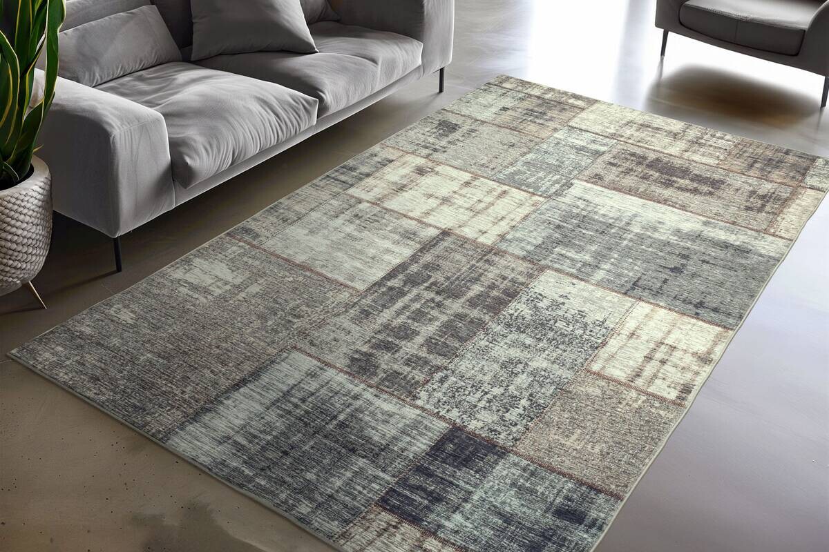 Obsession Teppich Avantgarde taupe B/H/L: ca. 80x8x150 cm
