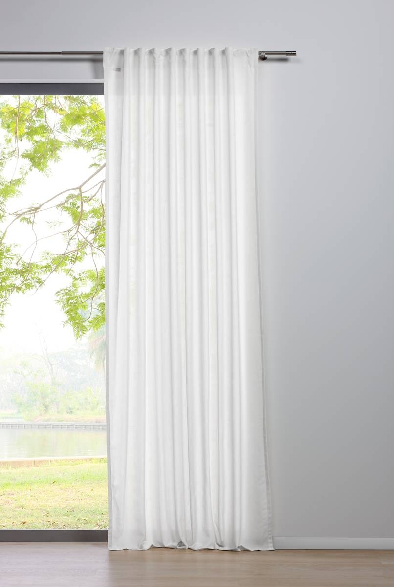 Kombivorhang 2er Pack Mood weiß B/L: ca. 135x245 cm