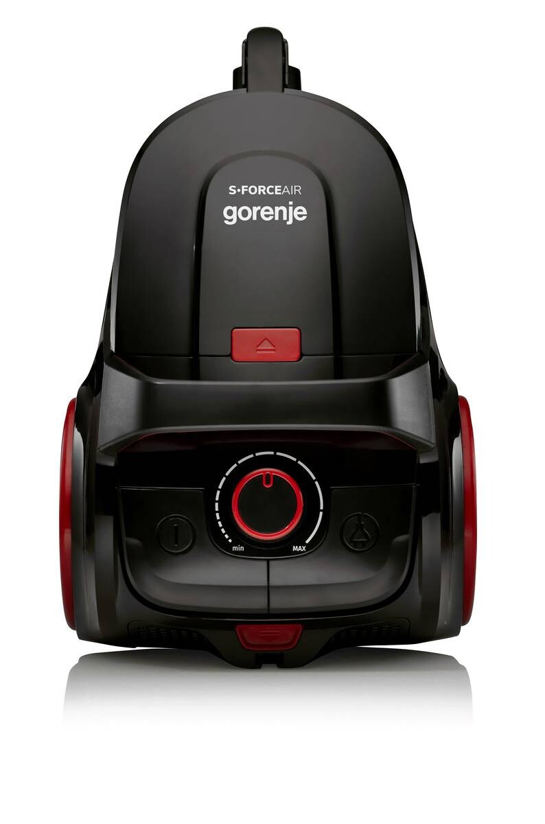 Bodenstaubsauger VCE01SFAPOBK schwarz rot Kunststoff B/H/T: ca. 29x30x44 cm