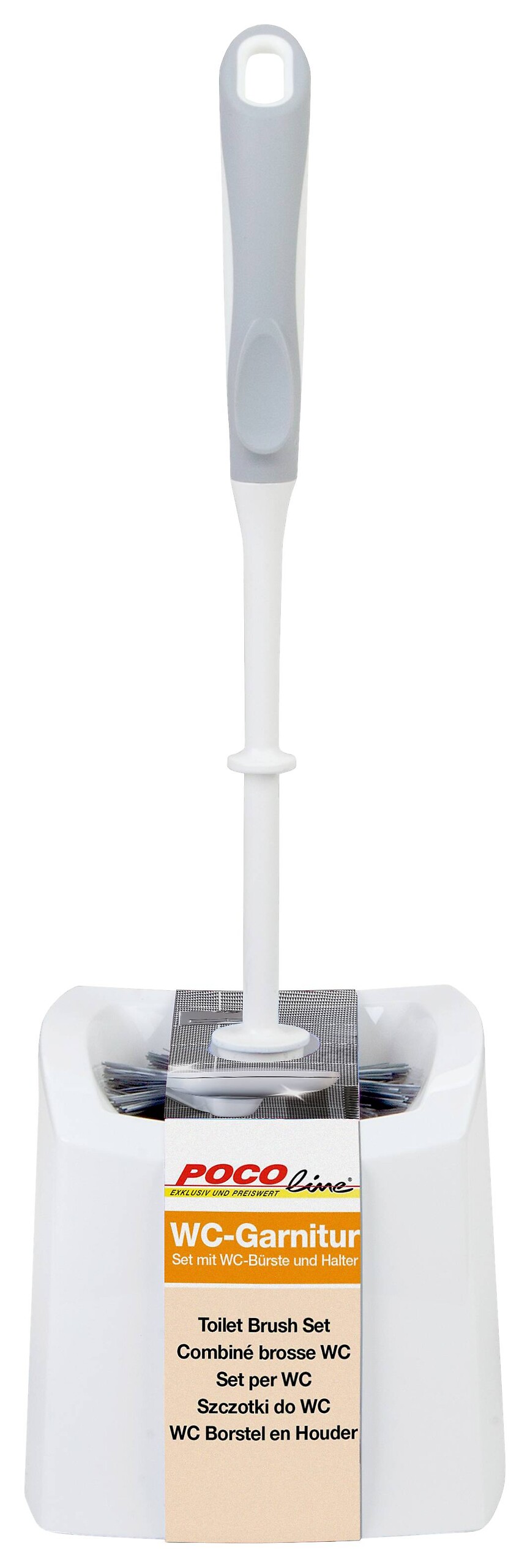 POCOline WC-Garnitur weiß Kunststoff