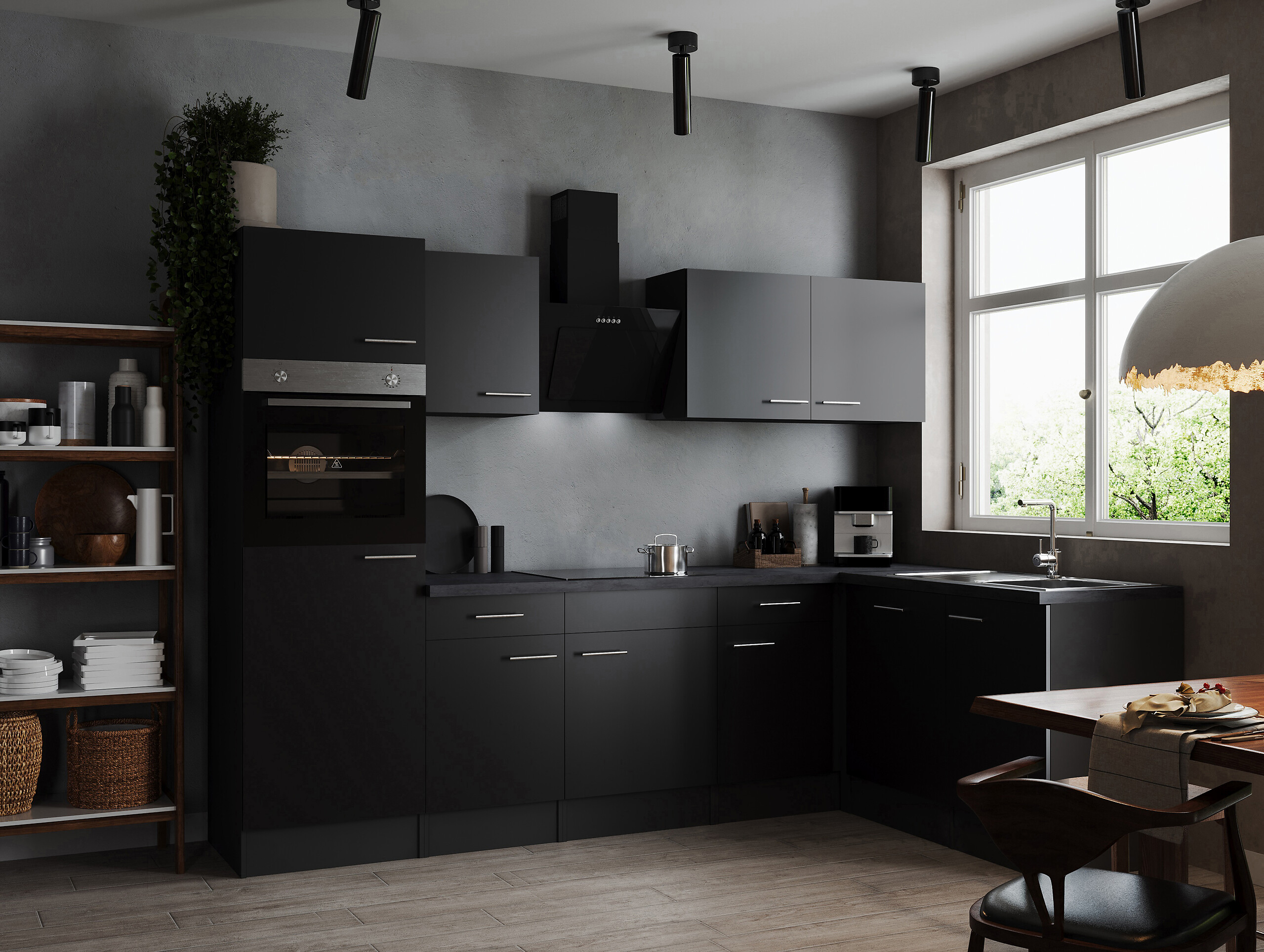 Winkelküche Oliver B/H/T: ca. 280x205x172 cm