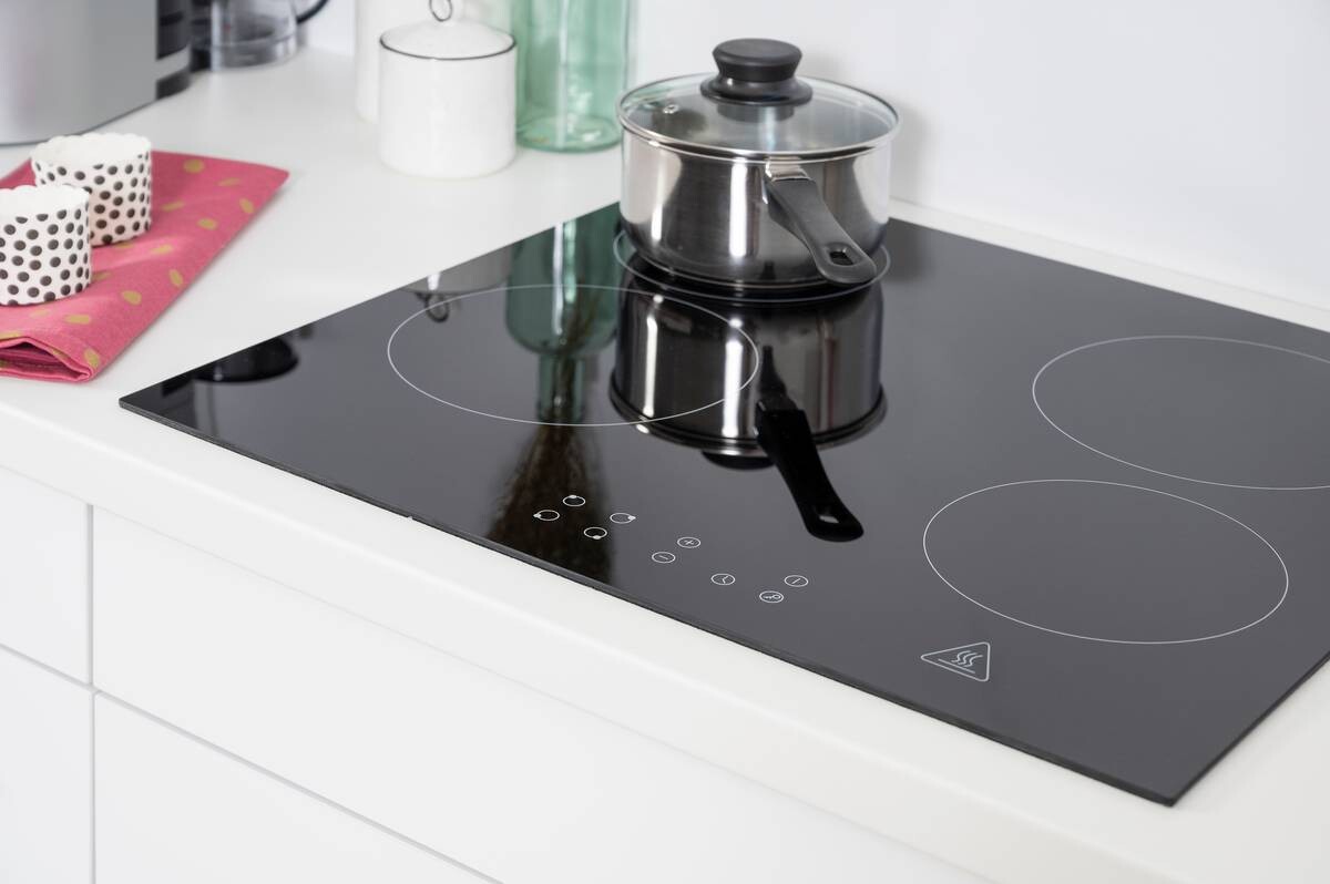 Respekta Küchenblock Premium grau hochglänzend B/H/T: ca. 280x200x60 cm