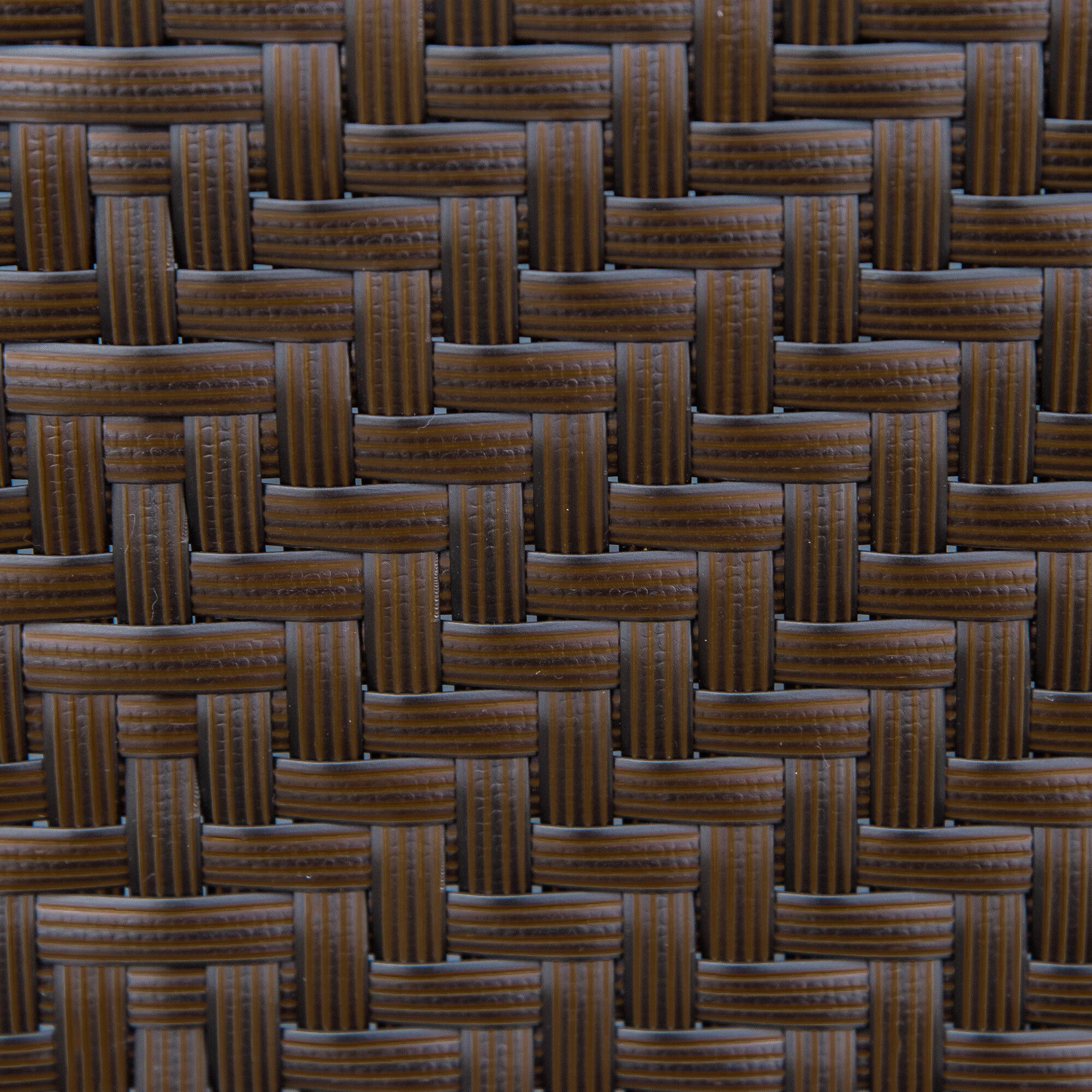 Outsunny Klappsessel braun Polyrattan B/H/L: ca. 71x111x58 cm