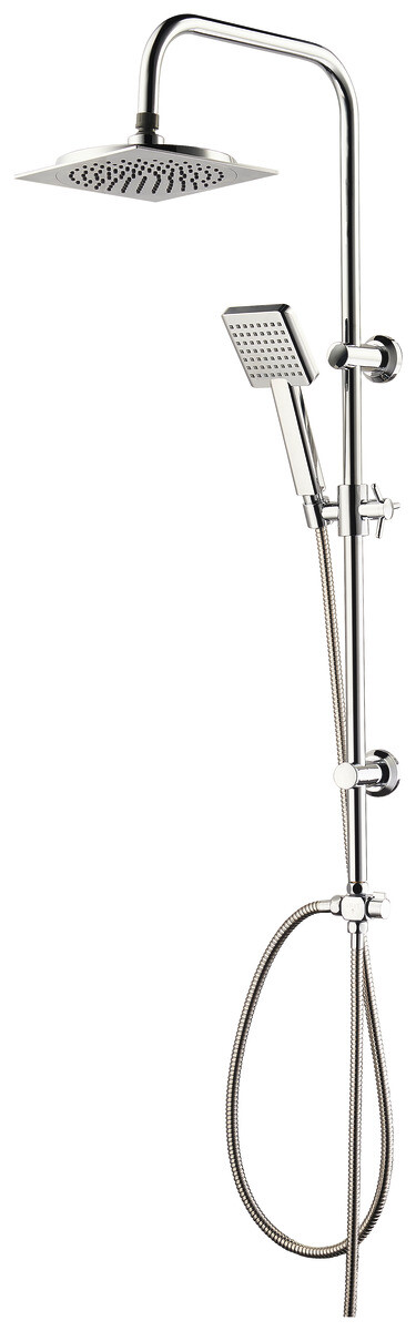Sensation Duschsystem Wellness Chrom H: ca. 100 cm