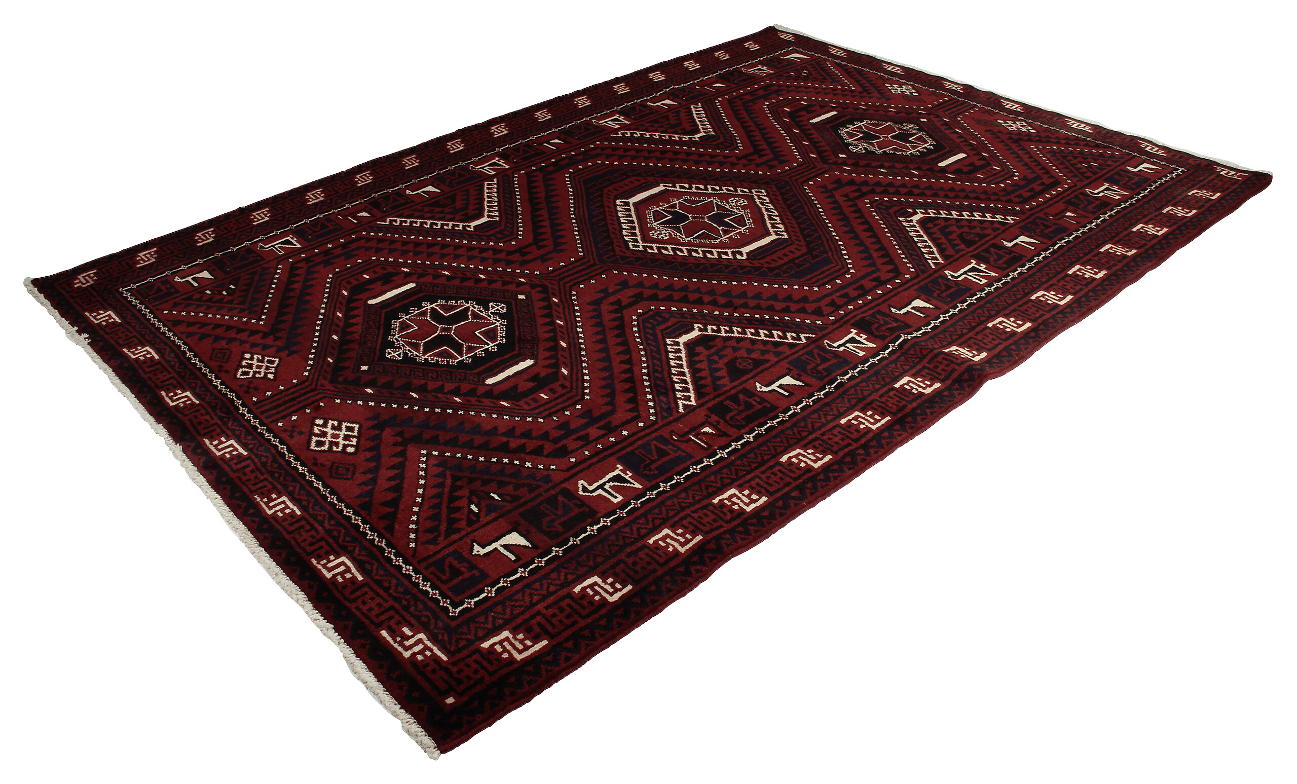 PersaTepp Teppich Lori rot B/H/L: ca. 213x1x303 cm