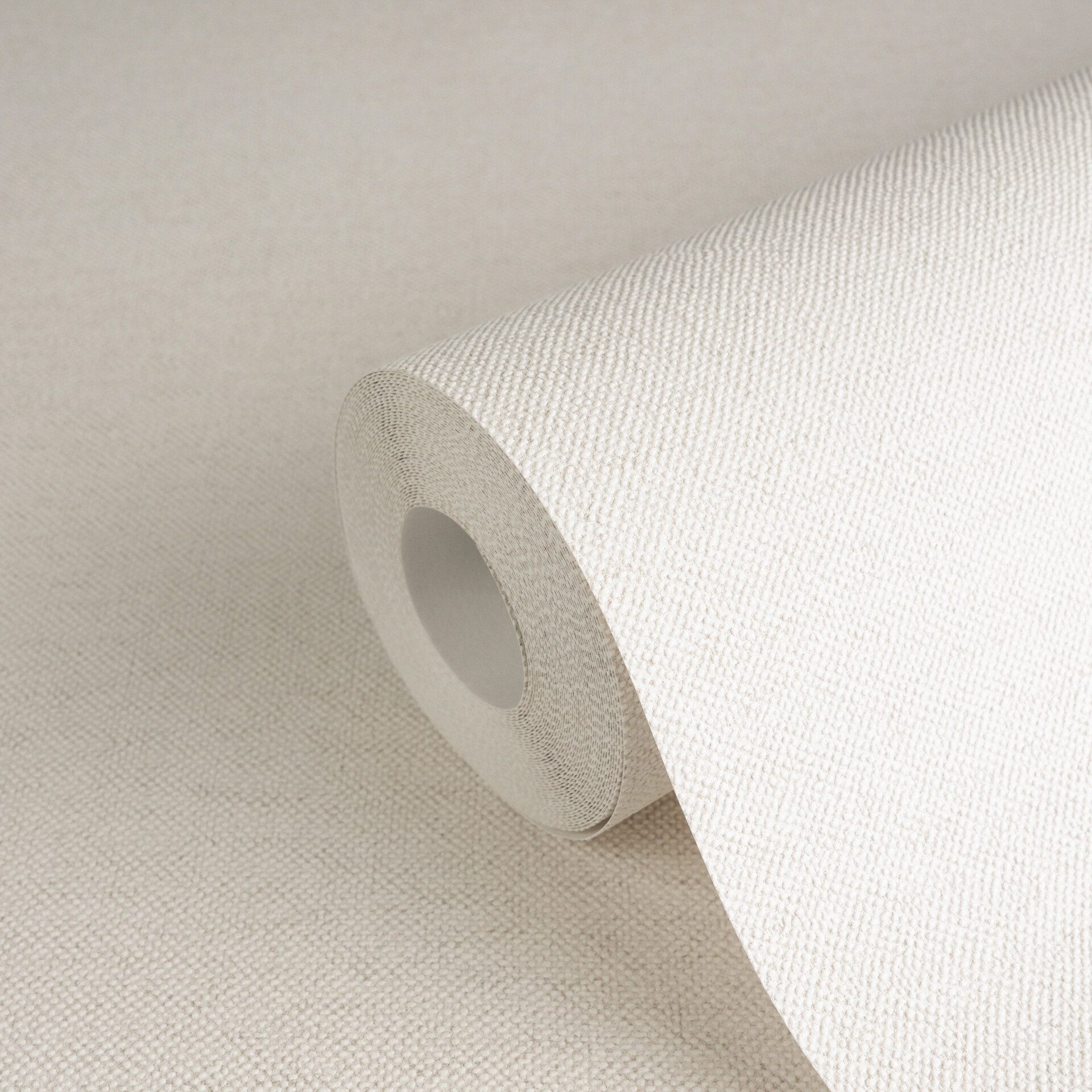 A.S.Creation Vliestapete creme weiß B/H/D: ca. 53x1005x9,3 cm