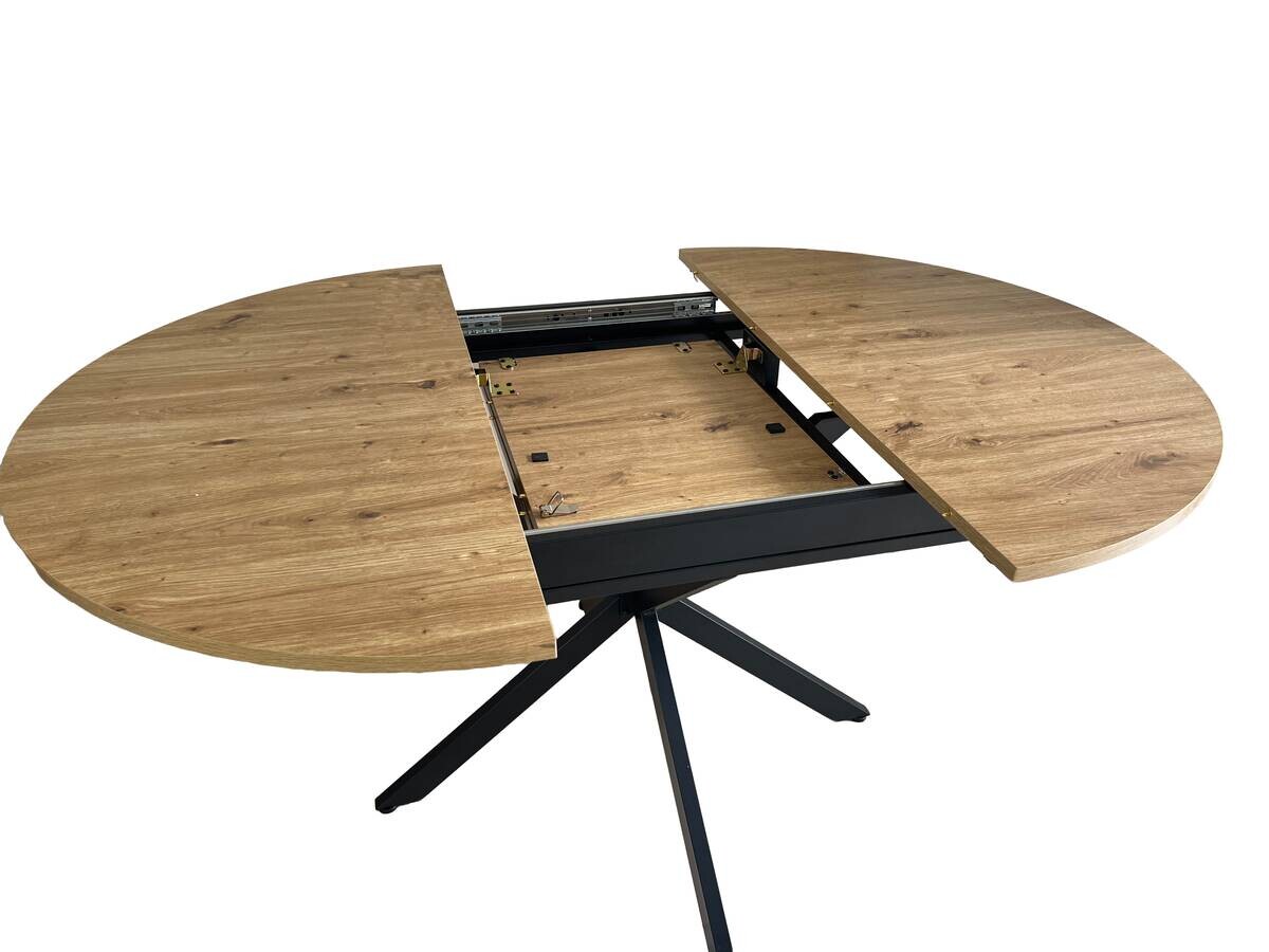 Esstisch Sanja Wildeiche Optik B/H/T: ca. 110x75x110 cm