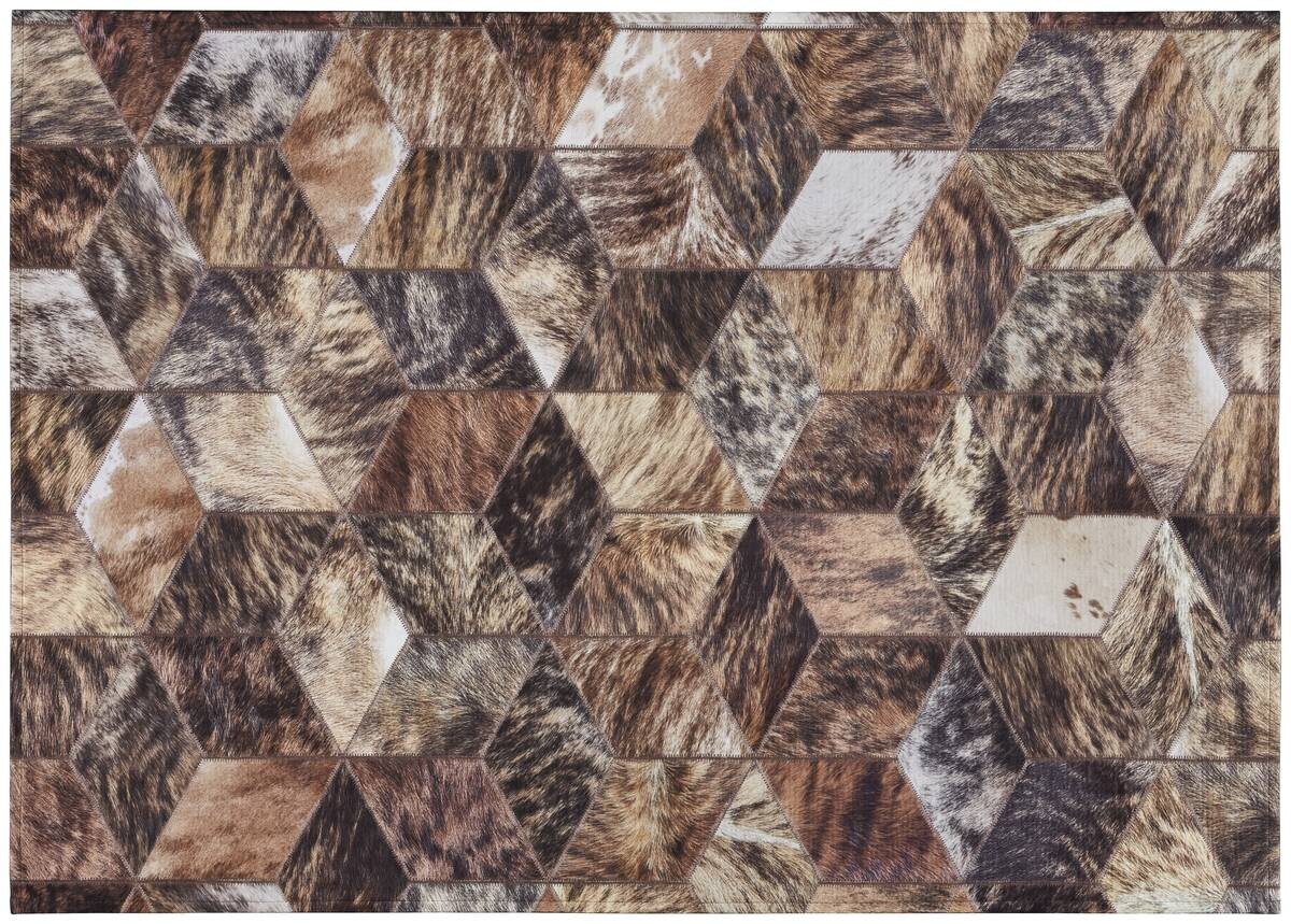 Fellimitat Maverick braun B/L: ca. 120x170 cm