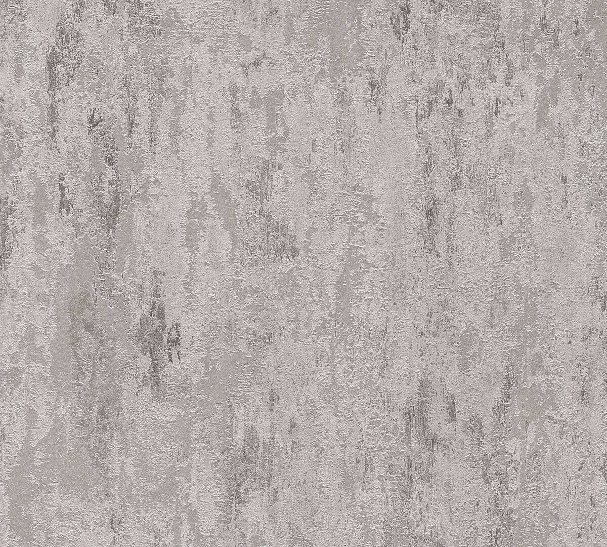 A.S.Creation Vliestapete Glänzend silber B/H/D: ca. 53x1005x9 cm