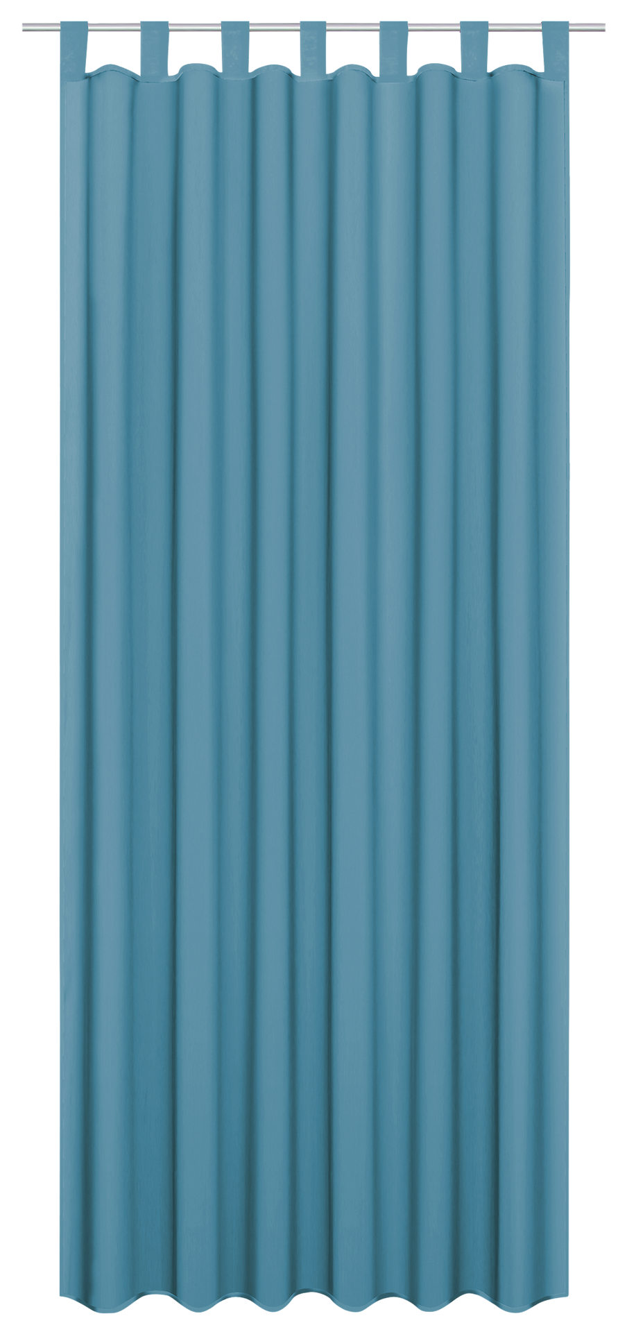 Sensation Schlaufenvorhang Look petrol B/L: ca. 140x235 cm