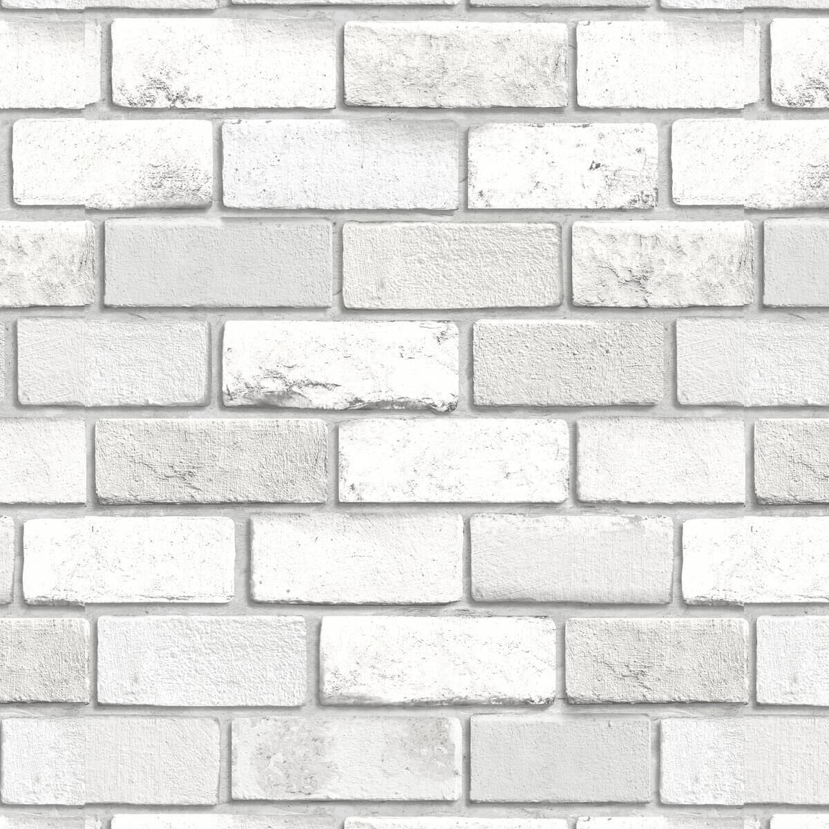 UGEPA Vinyltapete Steinoptik weiß B/L: ca. 53x1005 cm glitzernd