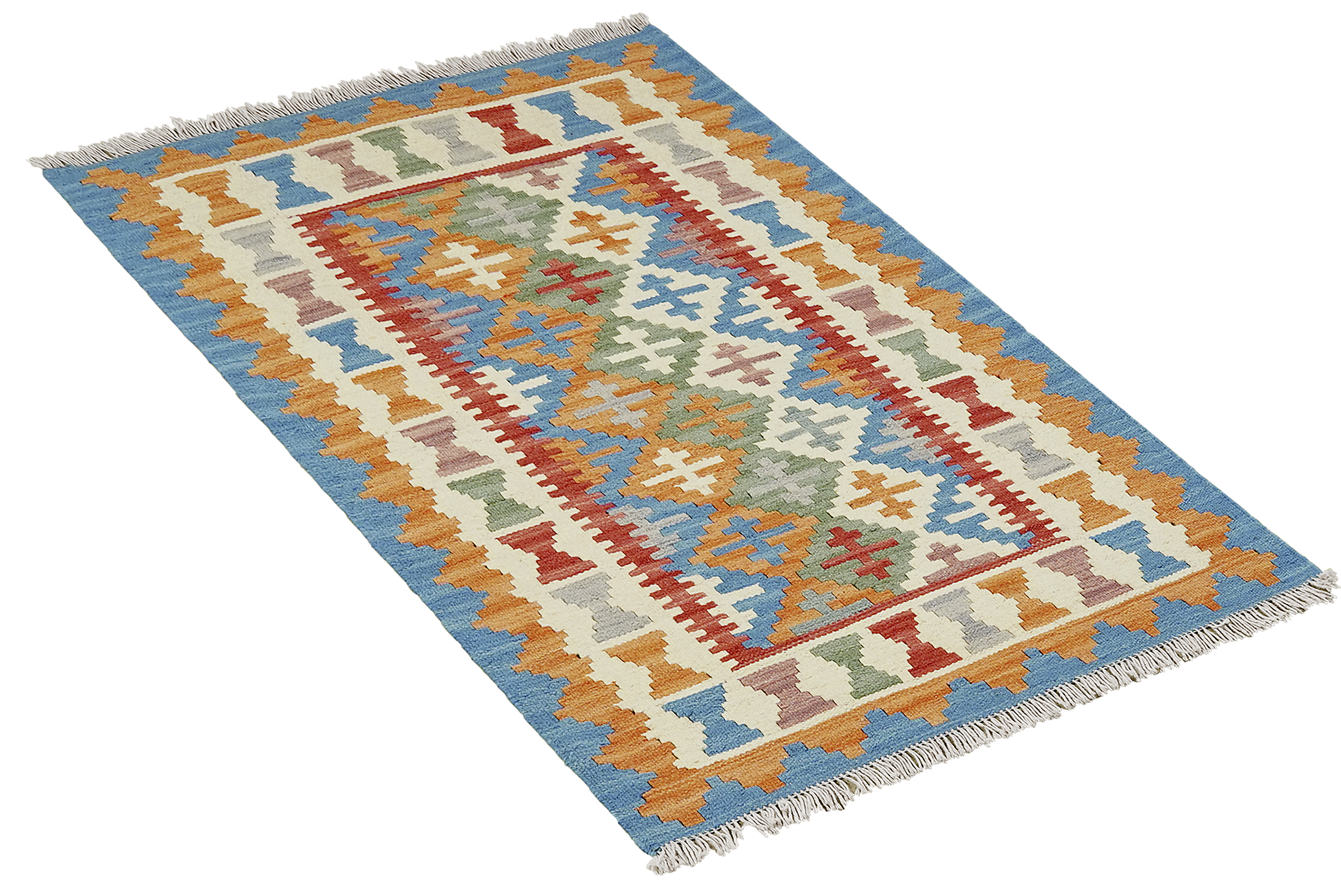PersaTepp Teppich Kelim Gashgai beige B/H/L: ca. 84x1x124 cm