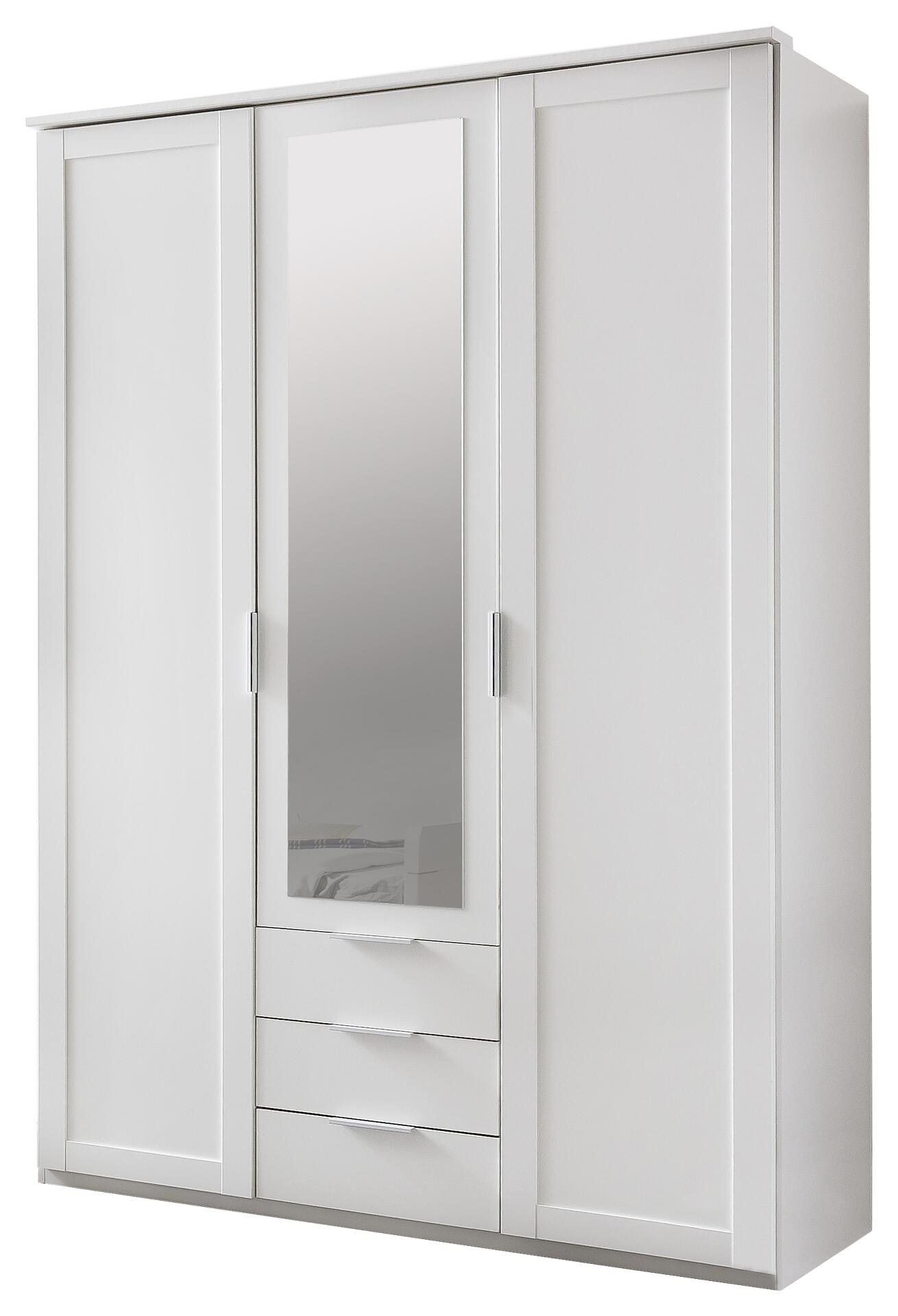 Kleiderschrank Nadja weiß B/H/T: ca. 135x210x58 cm