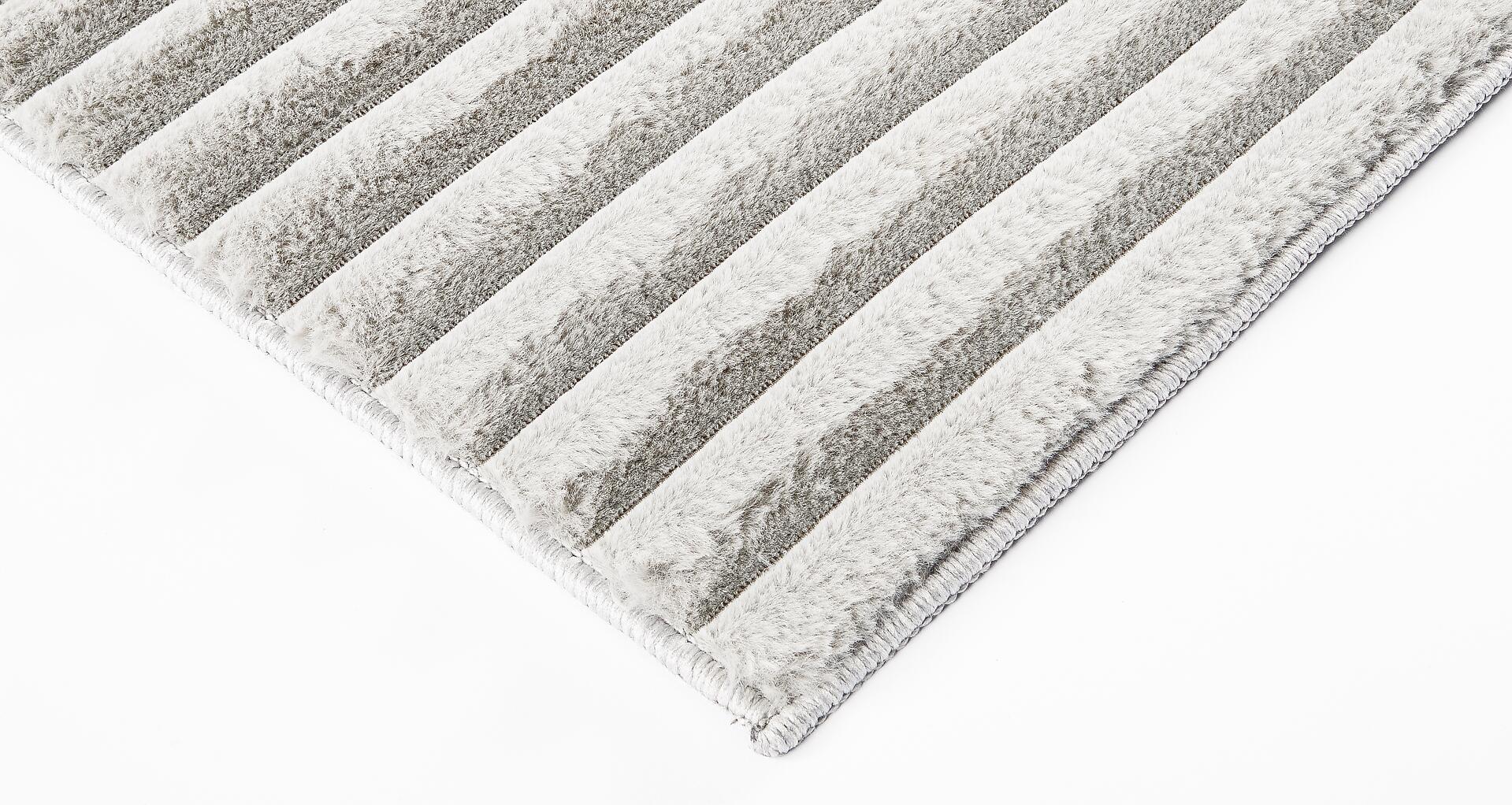 Fellimitat Stripy creme B/L: ca. 160x220 cm