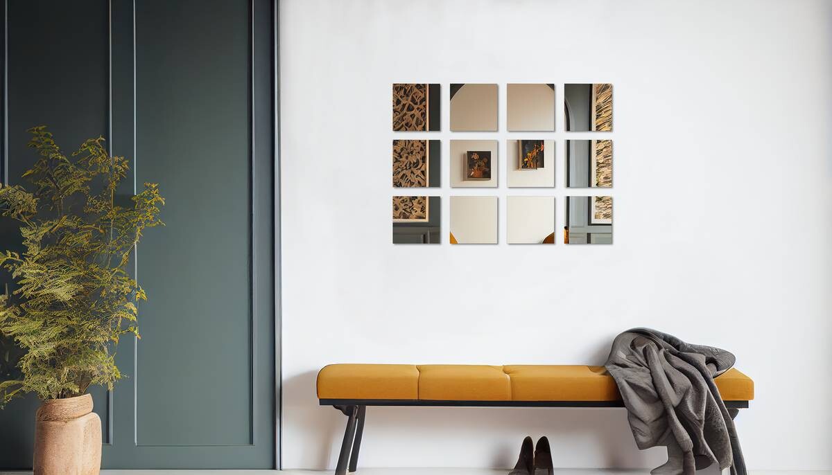 Spiegelkacheln Larissa B/H: ca. 15x15 cm