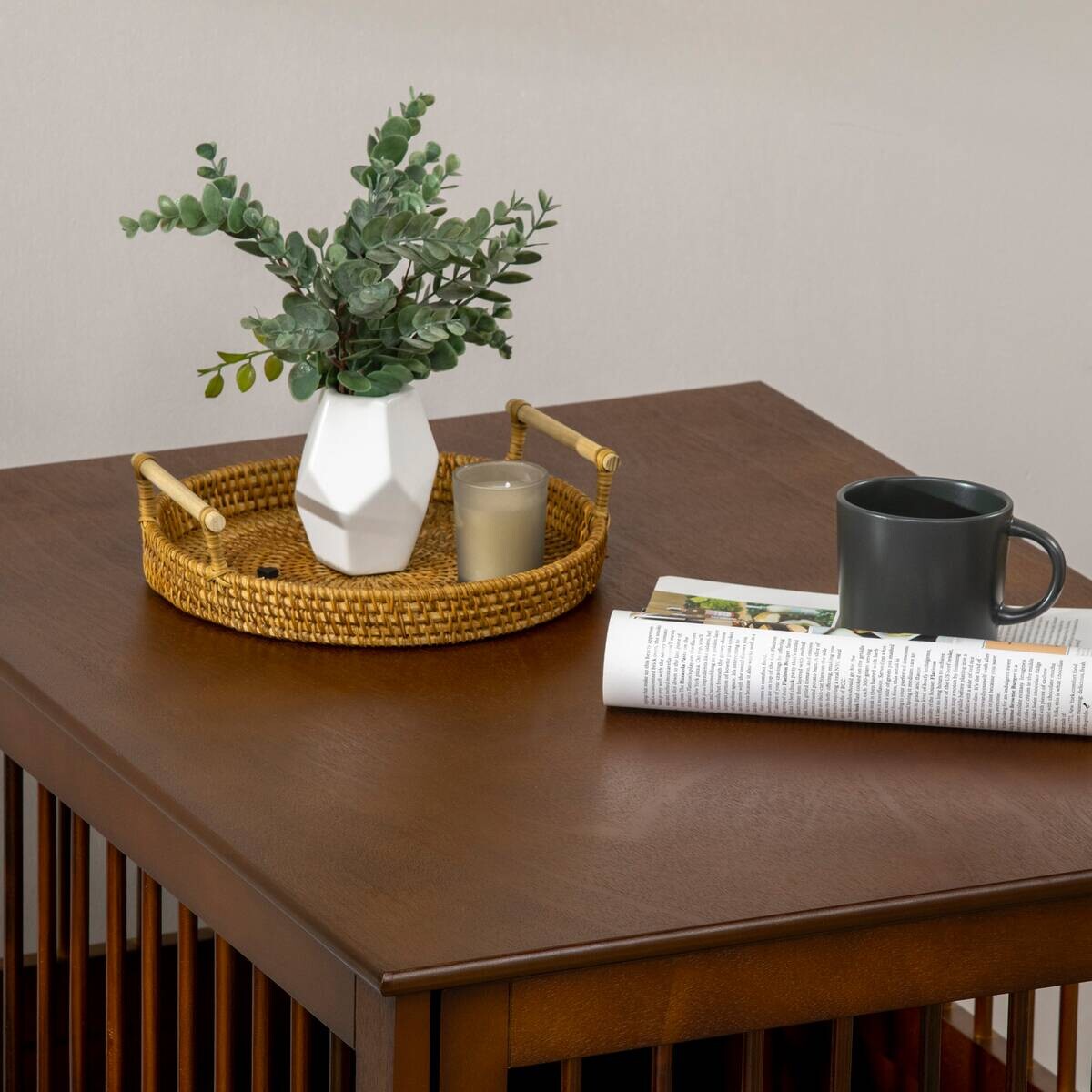 PawHut Hunde-Zubehör braun Edelstahl B/H/L: ca. 59,5x80,5x67,5 cm