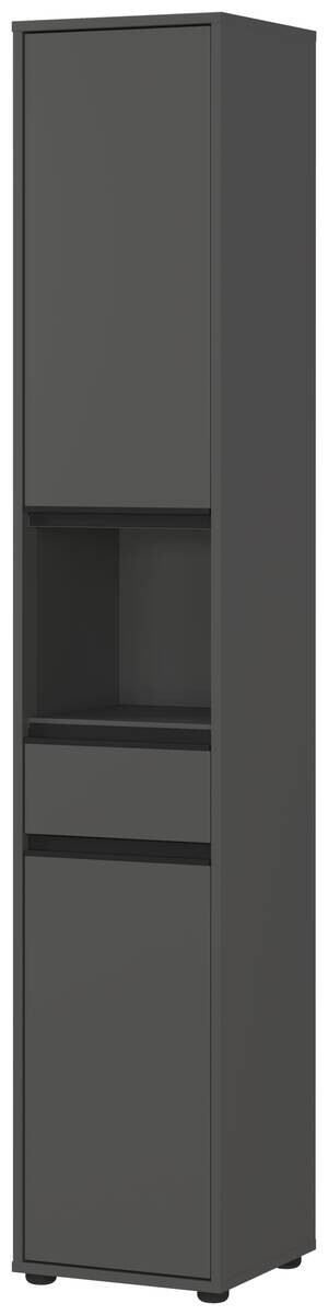 Hochschrank 2203-547 Graphit B/H/T: ca. 33x181x34 cm