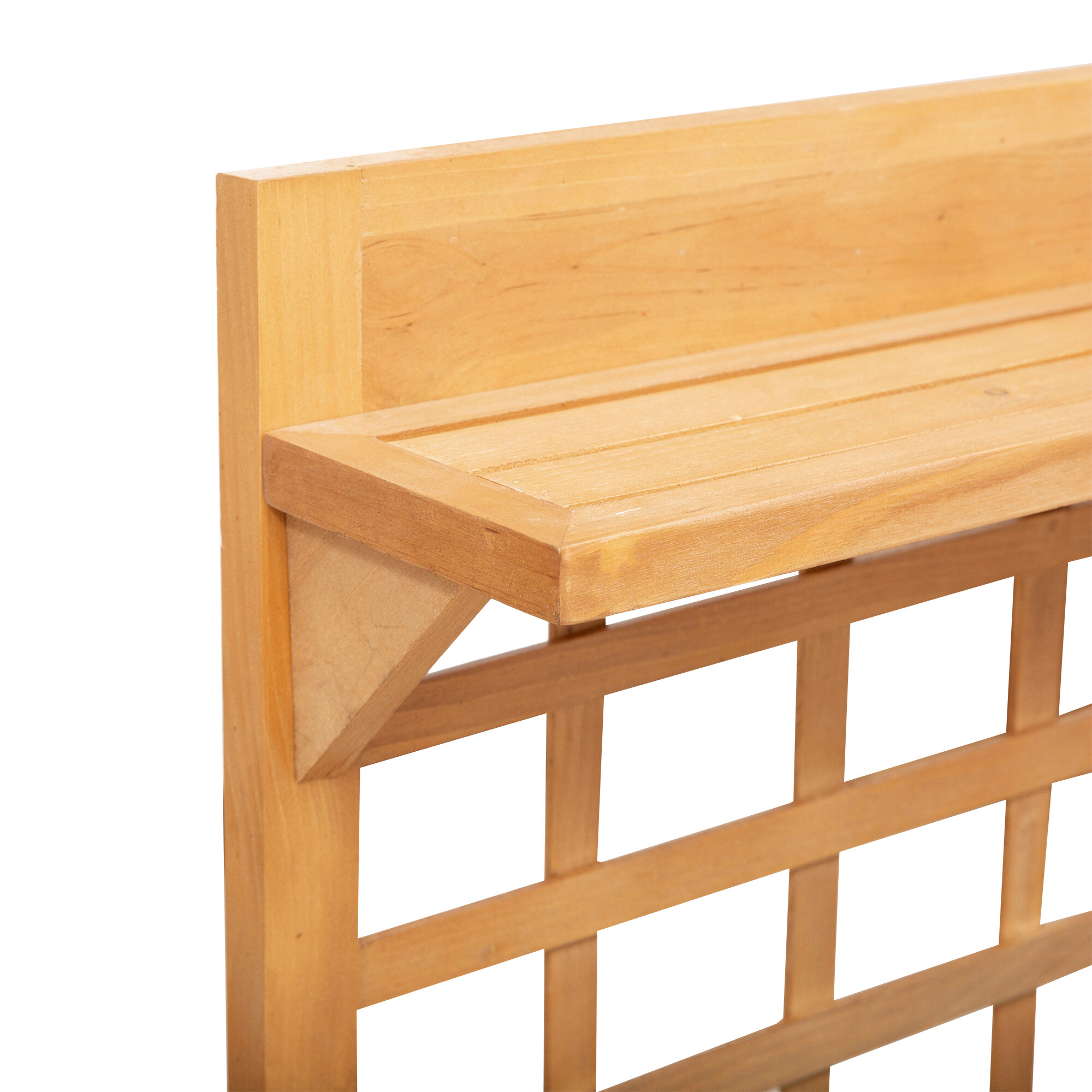 Outsunny Pflanztisch hellbraun B/H/L: ca. 40x135x105 cm