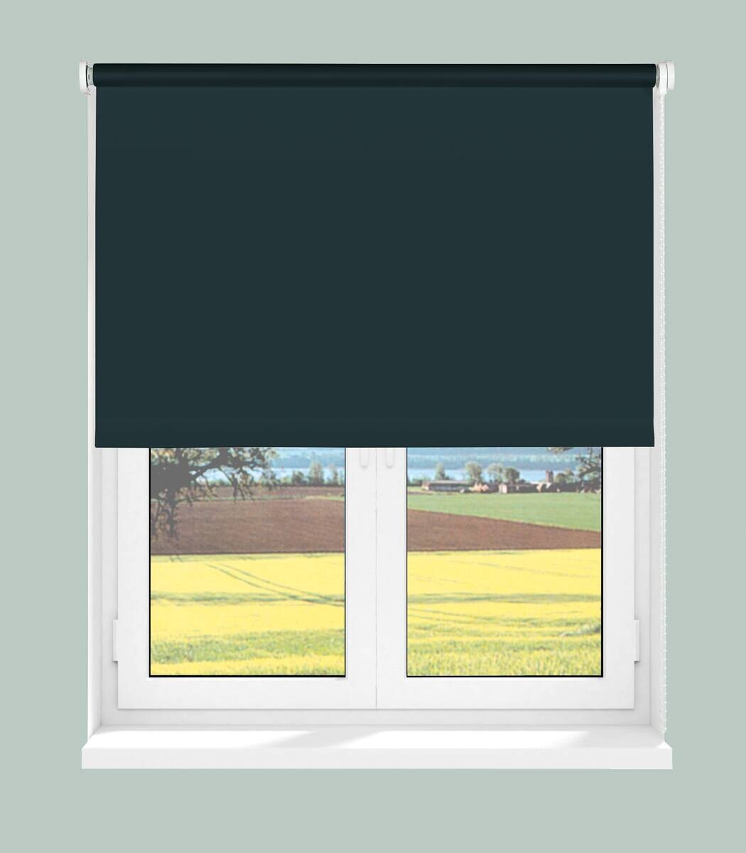 Boviva Thermo Seitenzugrollo Verdunklungsqualität anthrazit B/L: ca. 92x175 cm