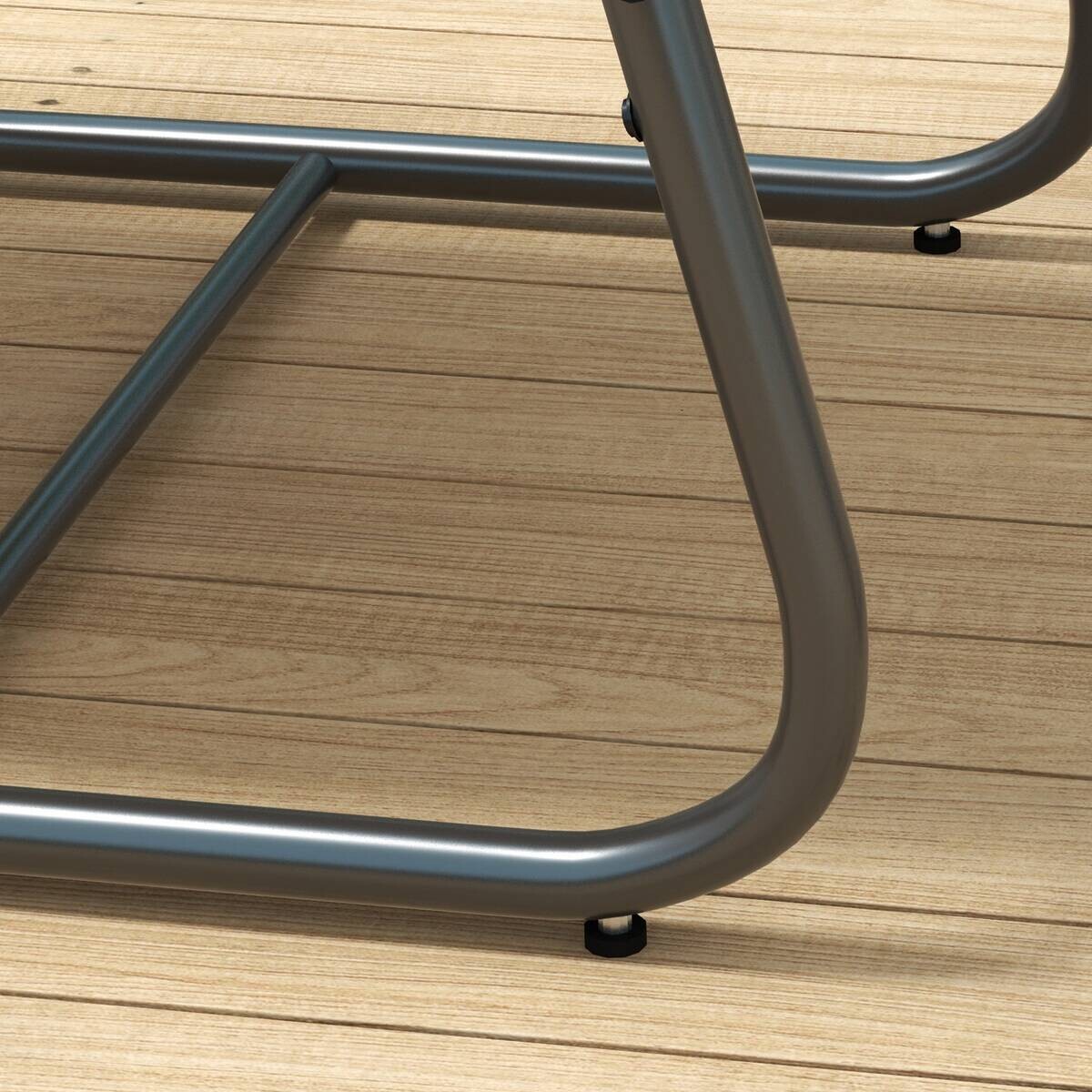 Outsunny Gartensitzgruppe 4tlg. cremeweiß Mesh B/H/L: ca. 70x70x110 cm