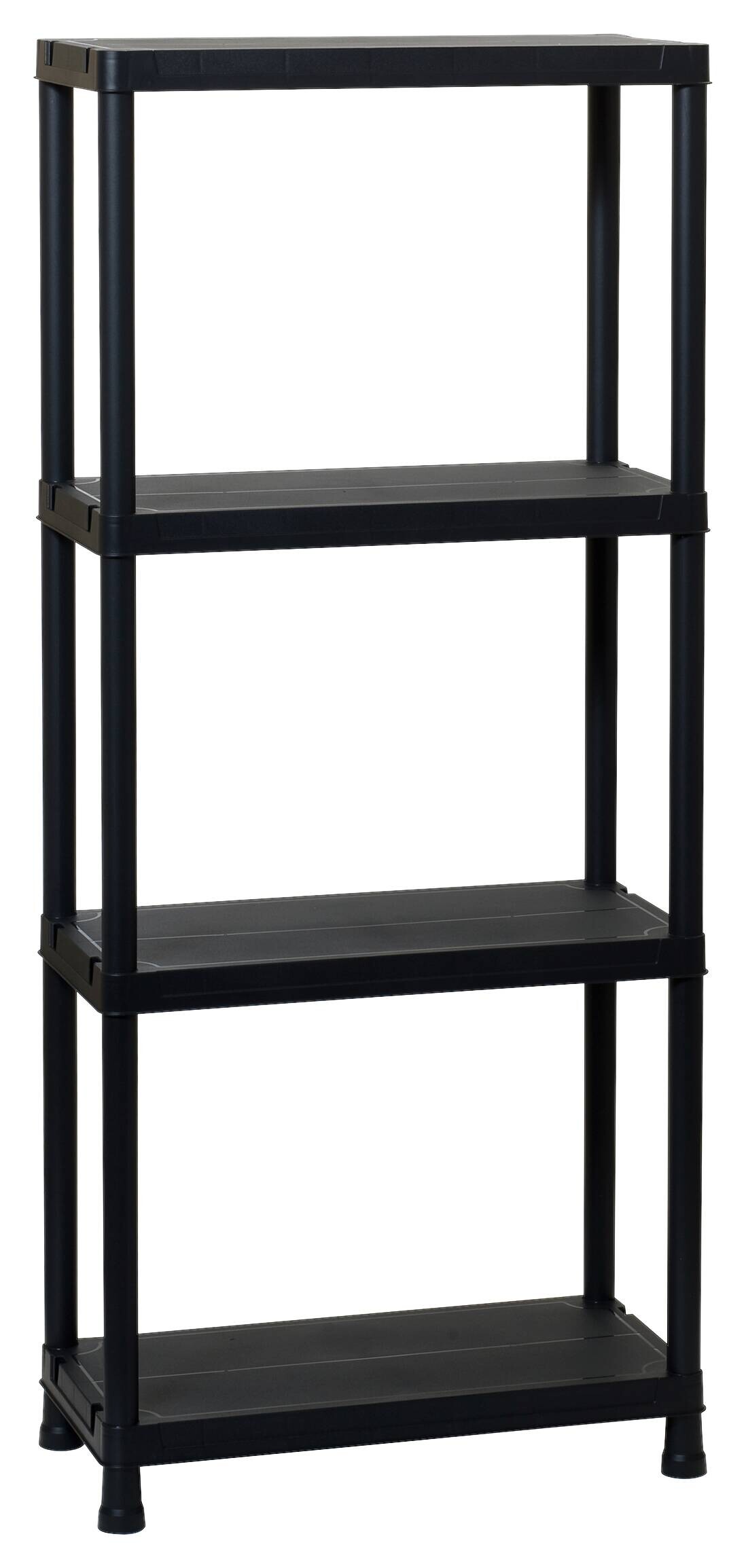 Toomax Steckregal schwarz B/H/T: ca. 60x138x30 cm Toomax Steckregal schwarz B/H/T: ca. 60x138x30 cm